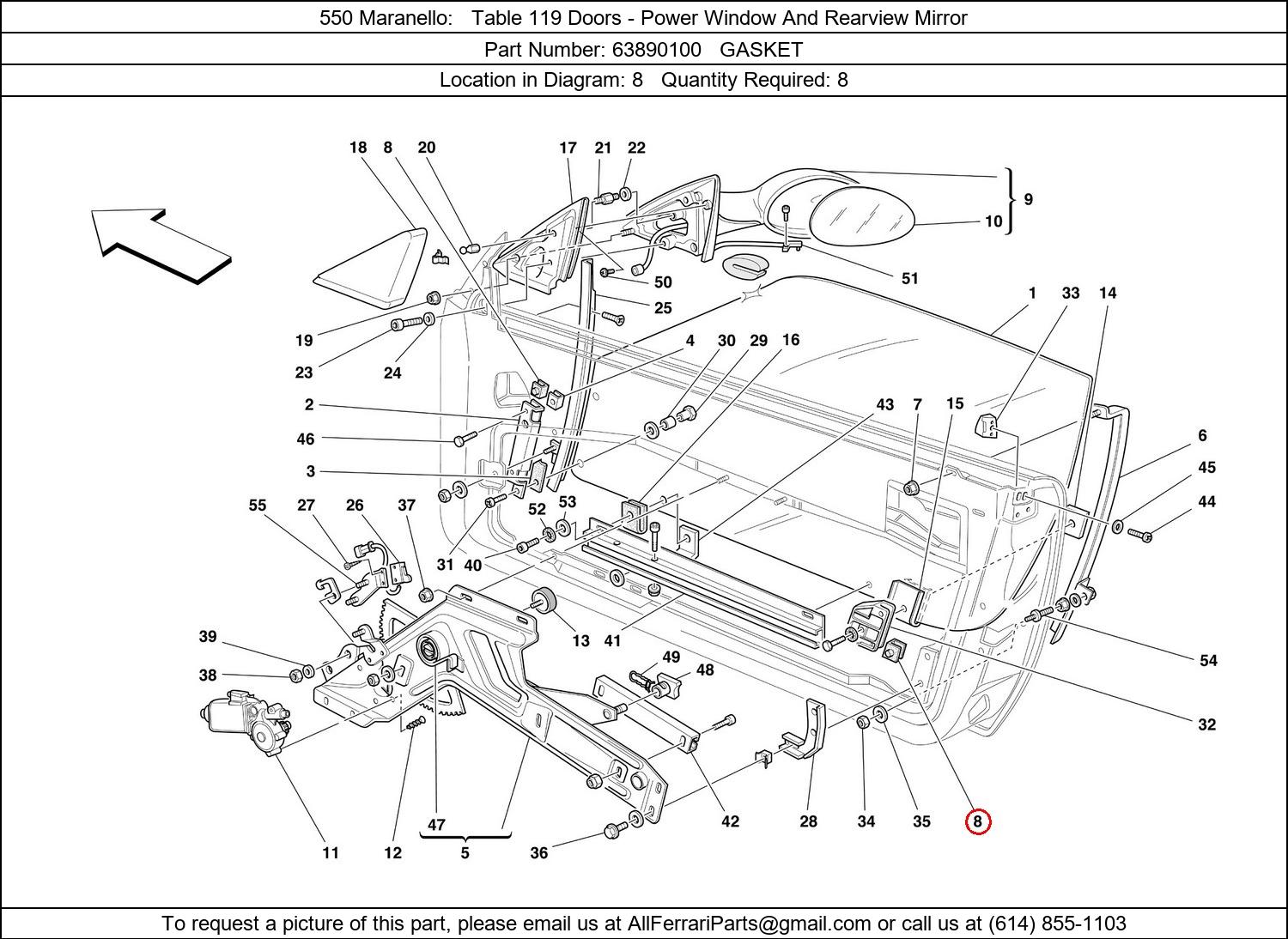 Ferrari Part 63890100