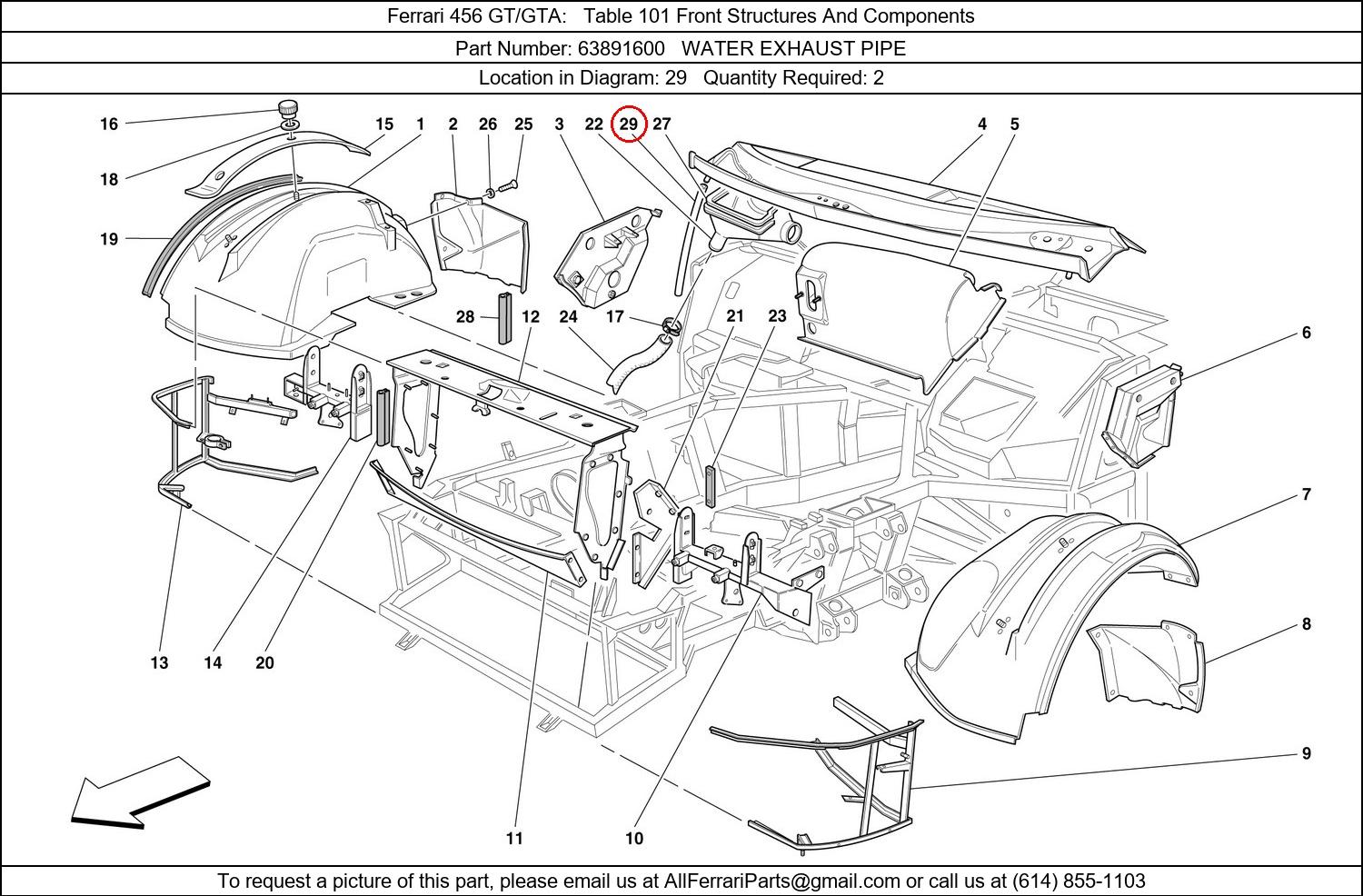 Ferrari Part 63891600