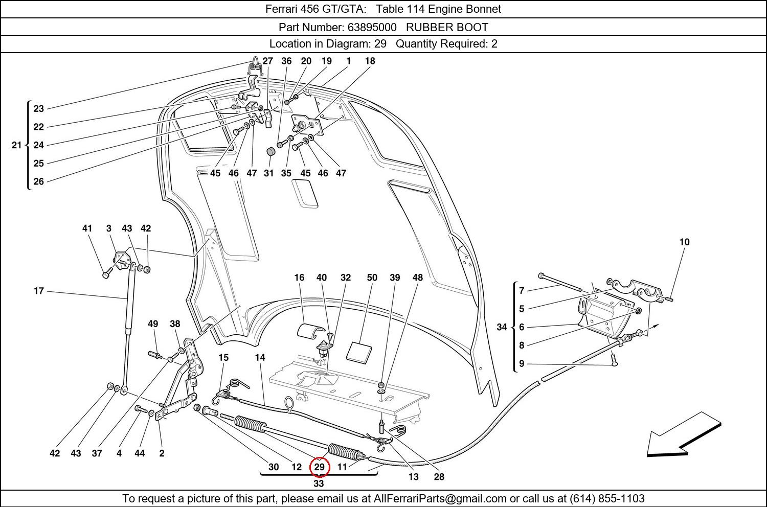 Ferrari Part 63895000