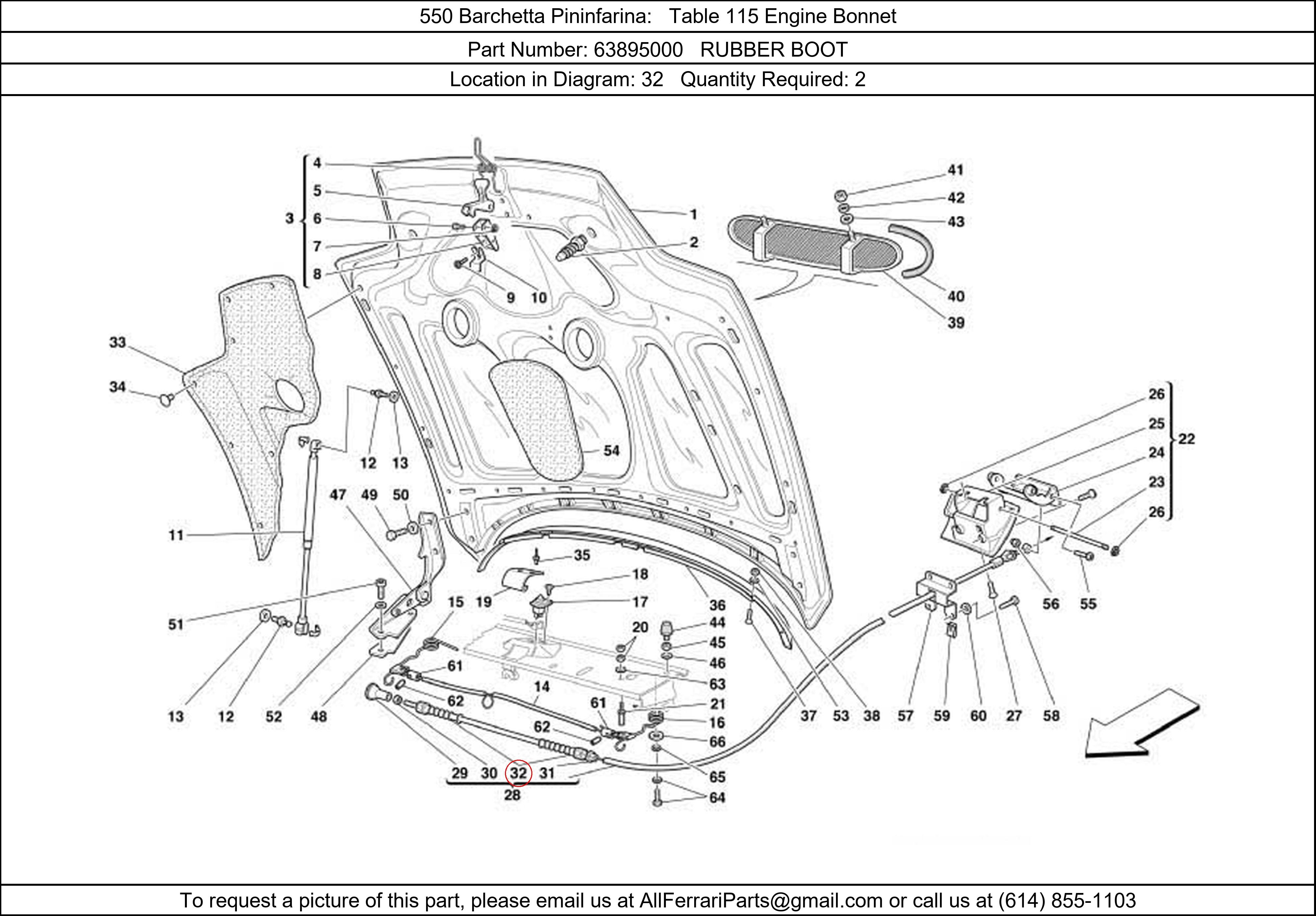 Ferrari Part 63895000