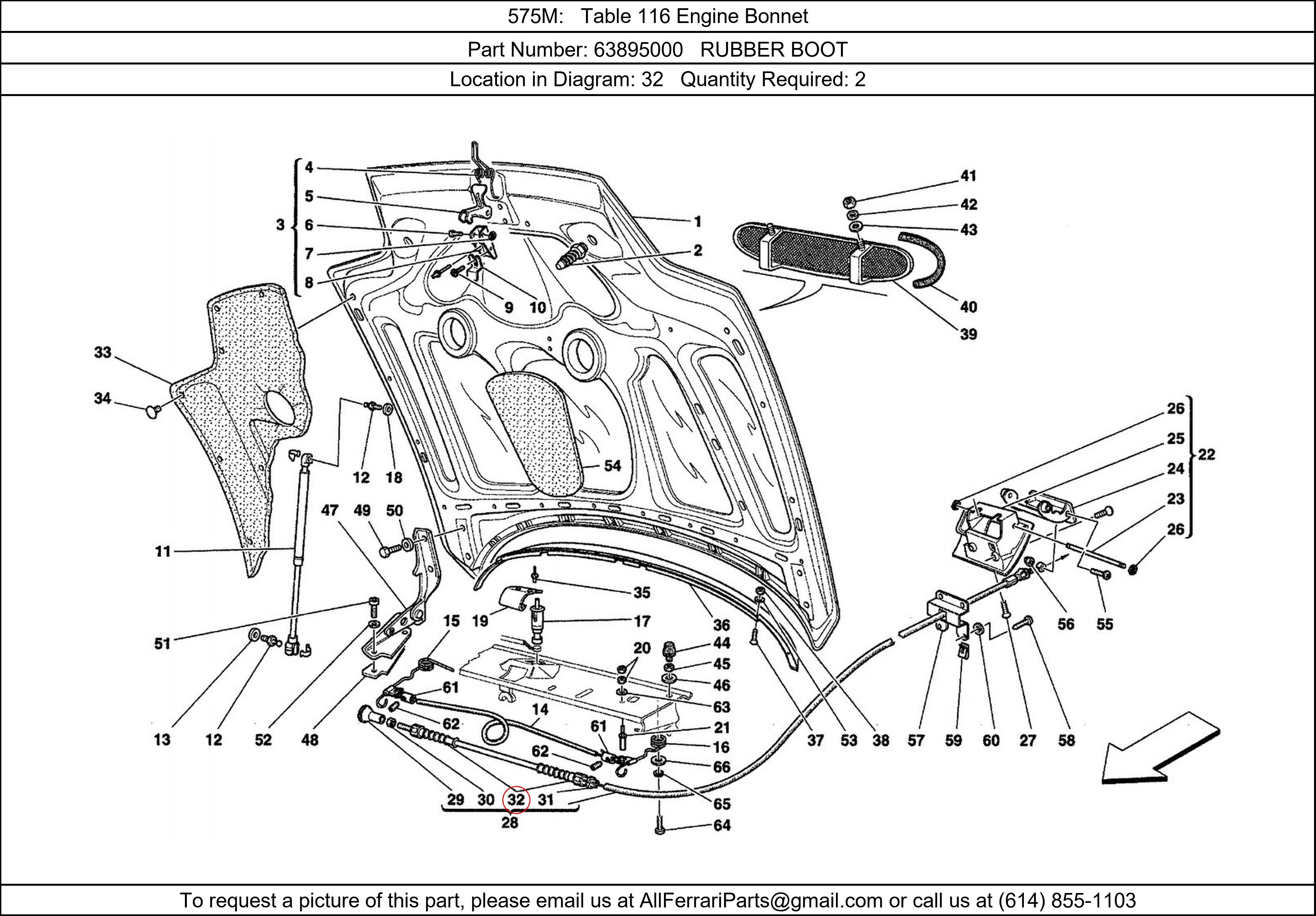 Ferrari Part 63895000