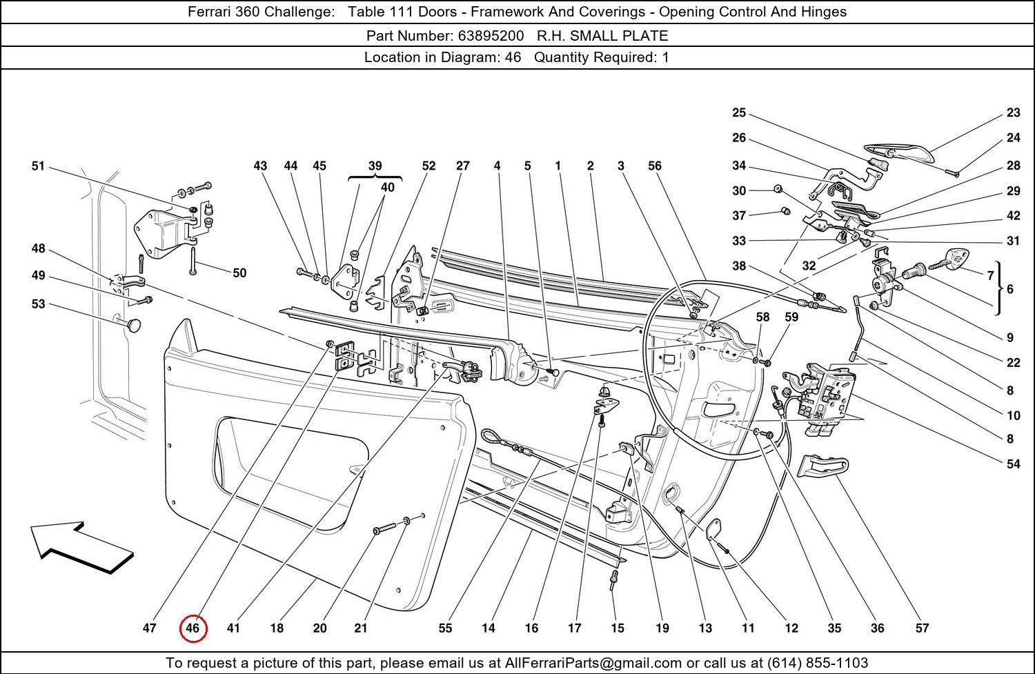 Ferrari Part 63895200