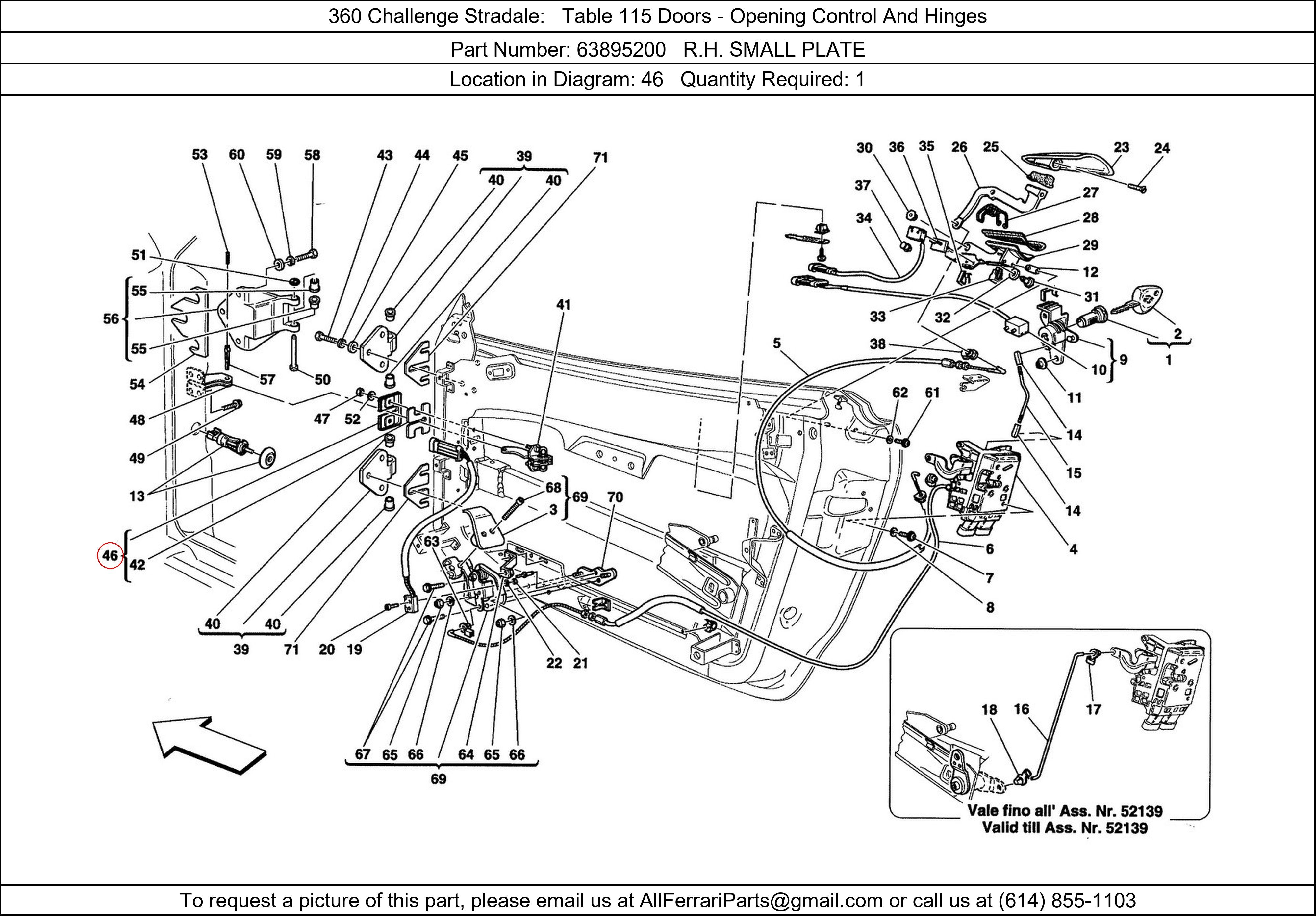 Ferrari Part 63895200