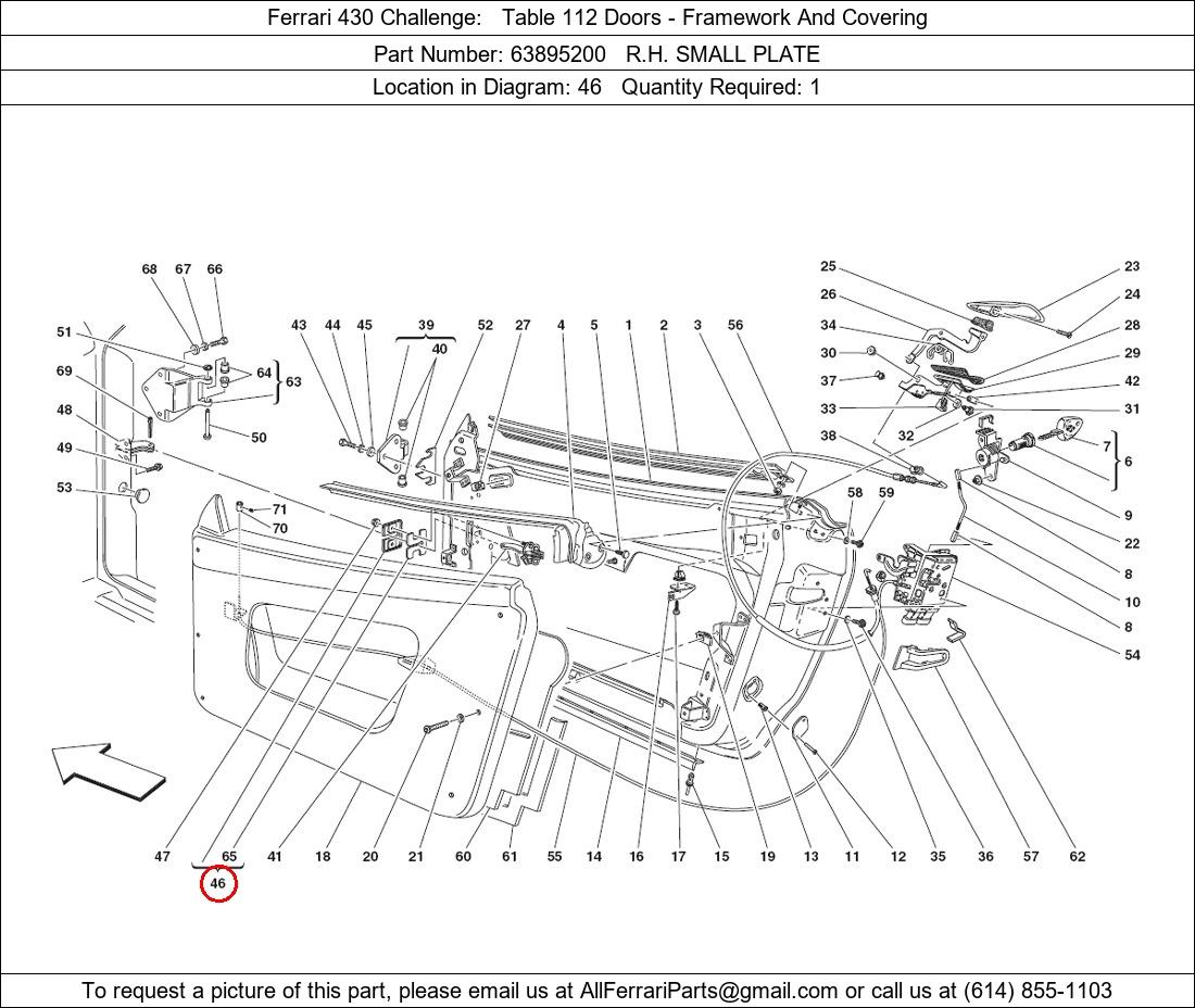 Ferrari Part 63895200