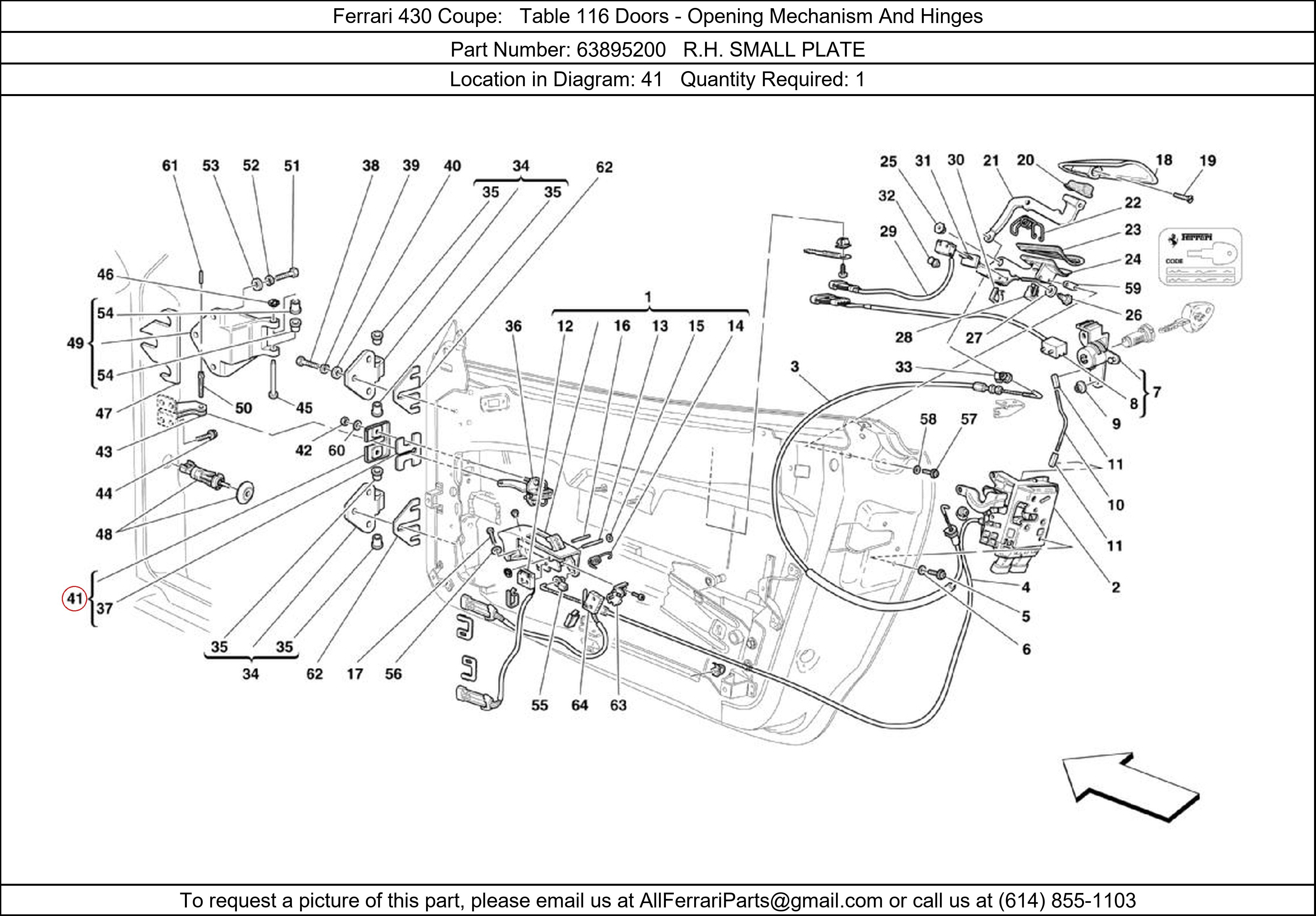 Ferrari Part 63895200