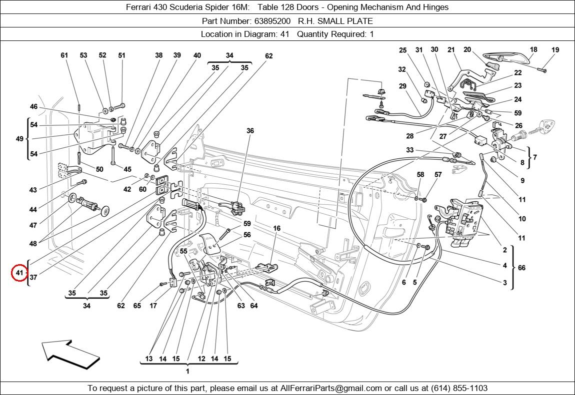 Ferrari Part 63895200