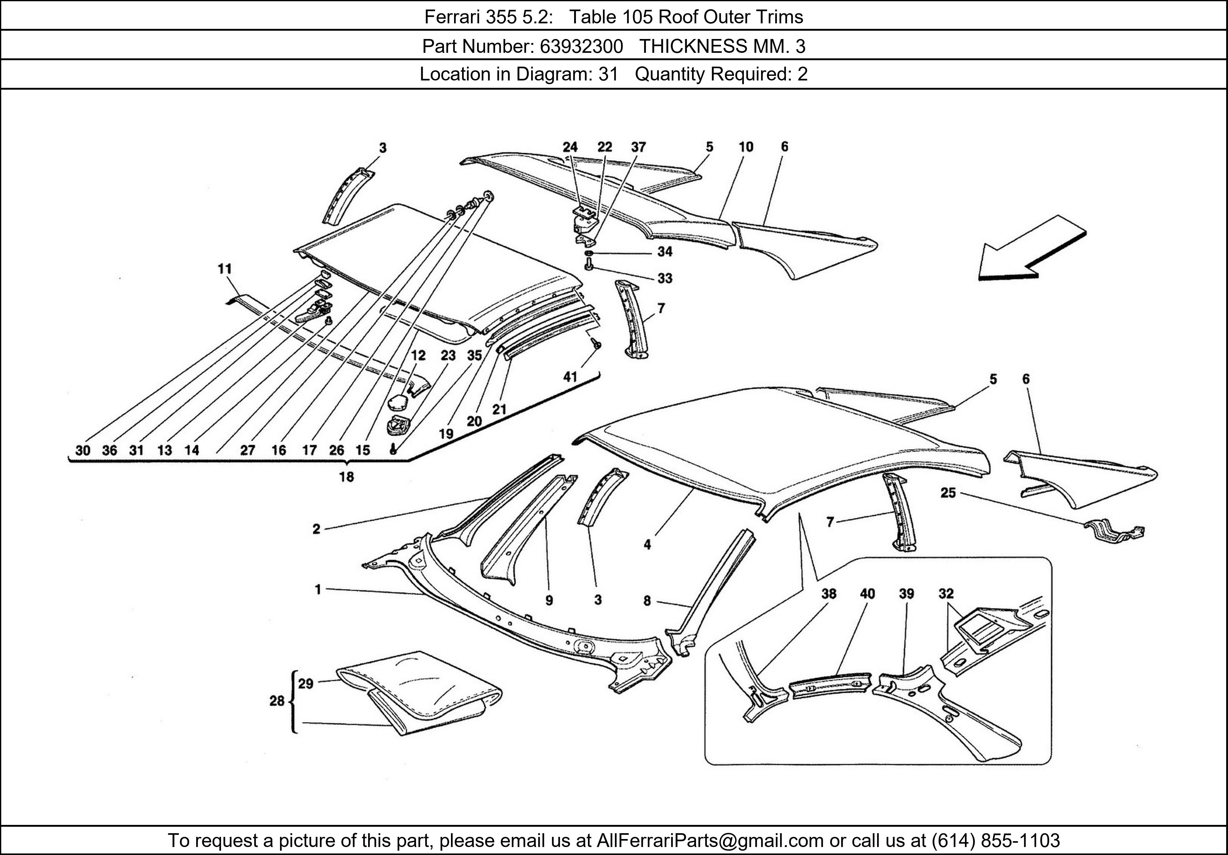 Ferrari Part 63932300