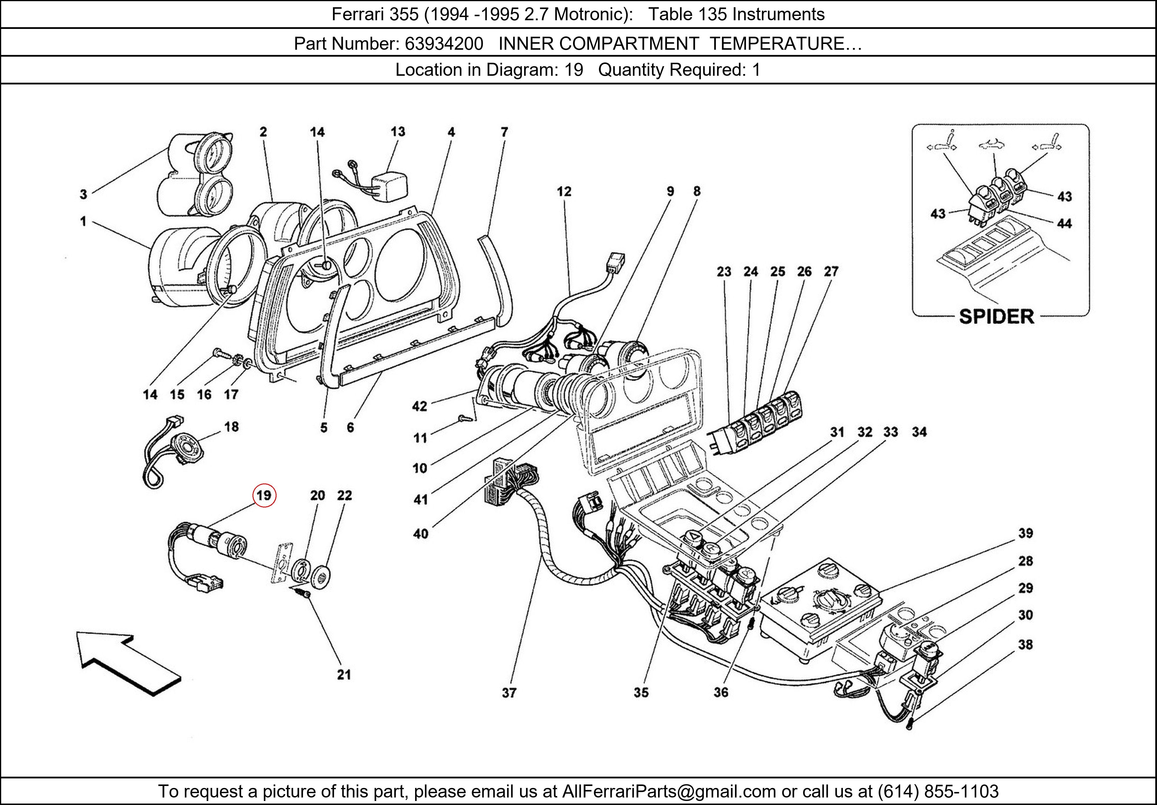 Ferrari Part 63934200