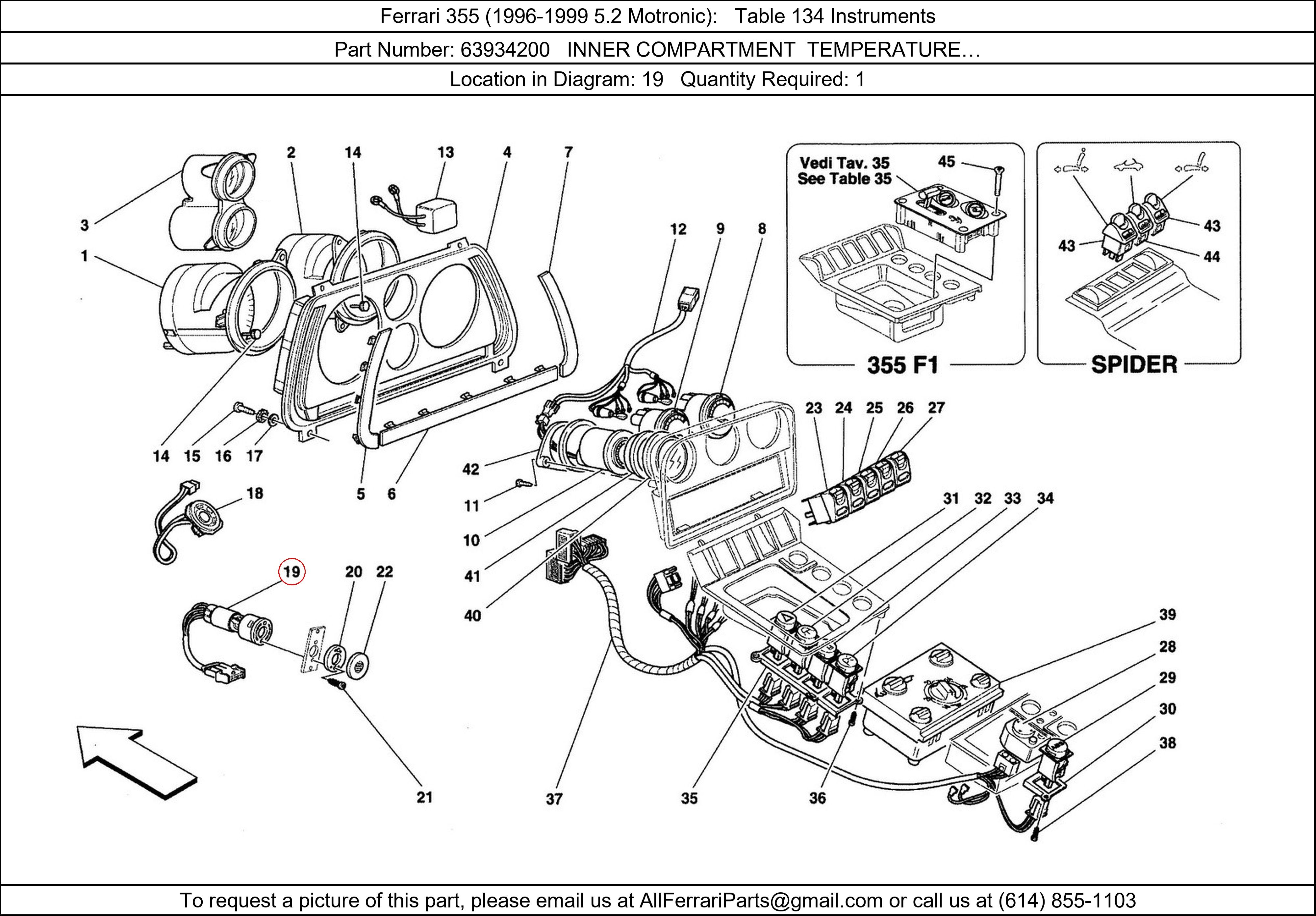 Ferrari Part 63934200