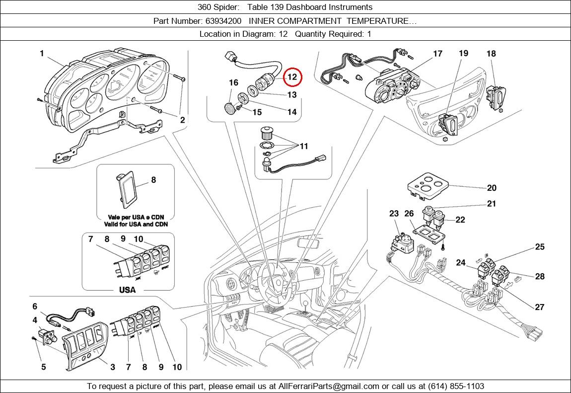 Ferrari Part 63934200