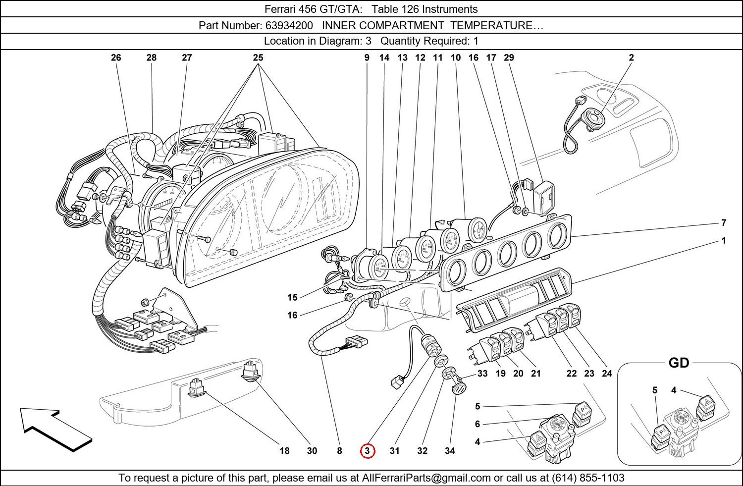 Ferrari Part 63934200