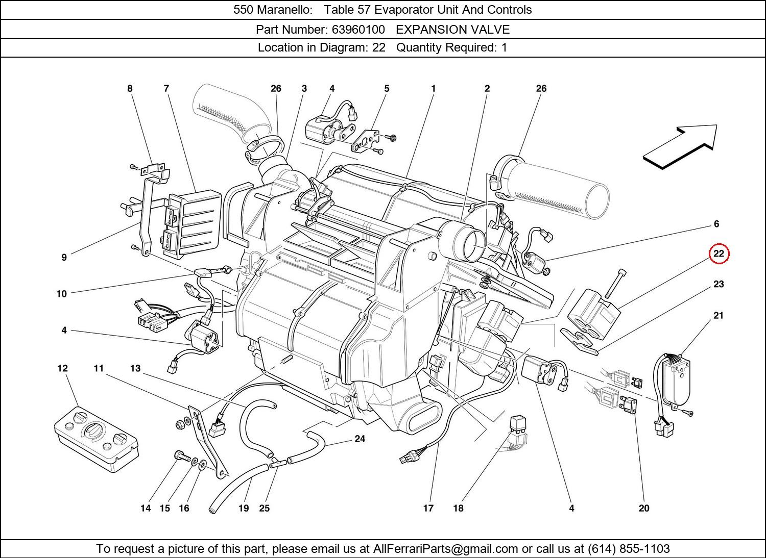 Ferrari Part 63960100