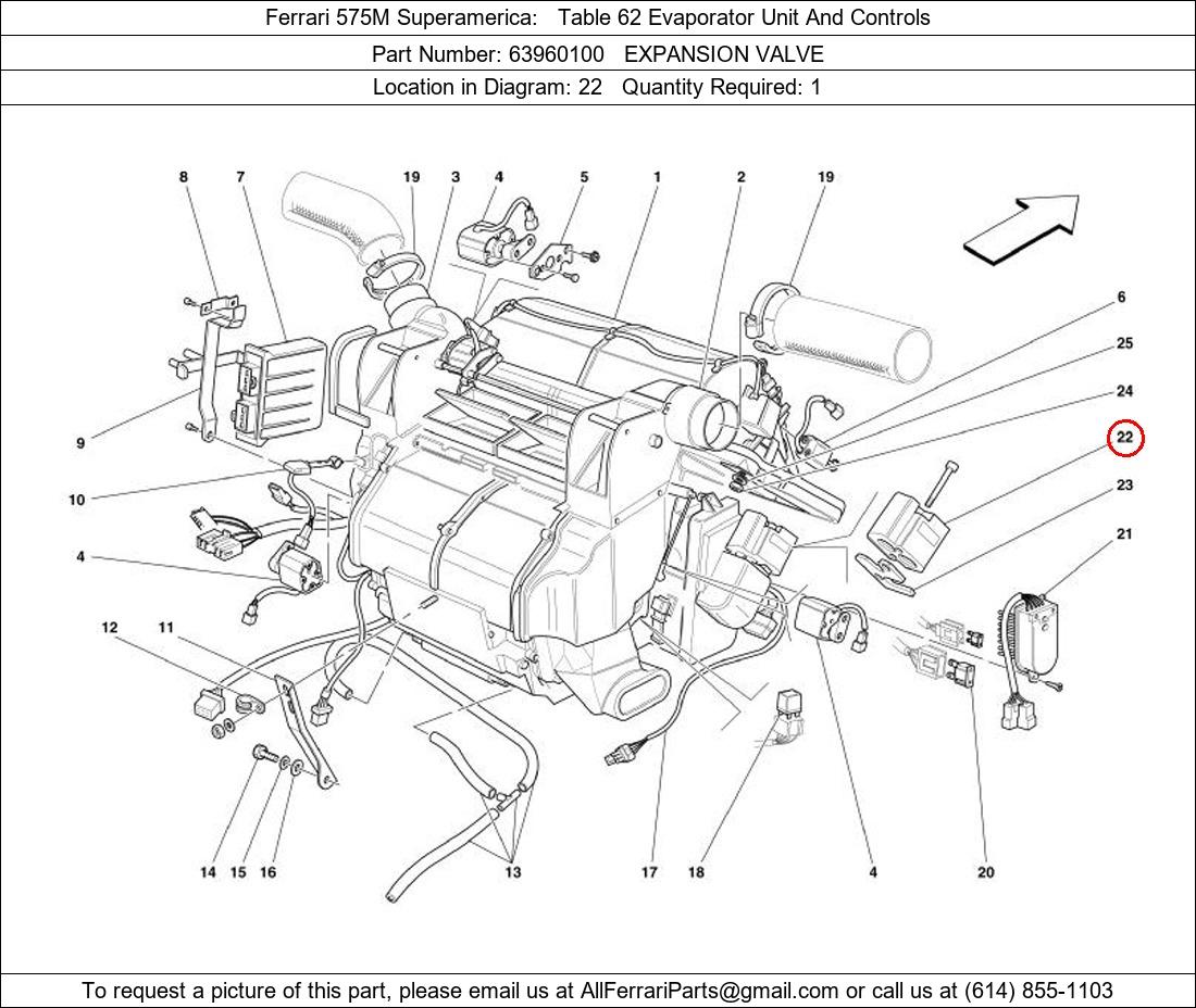 Ferrari Part 63960100