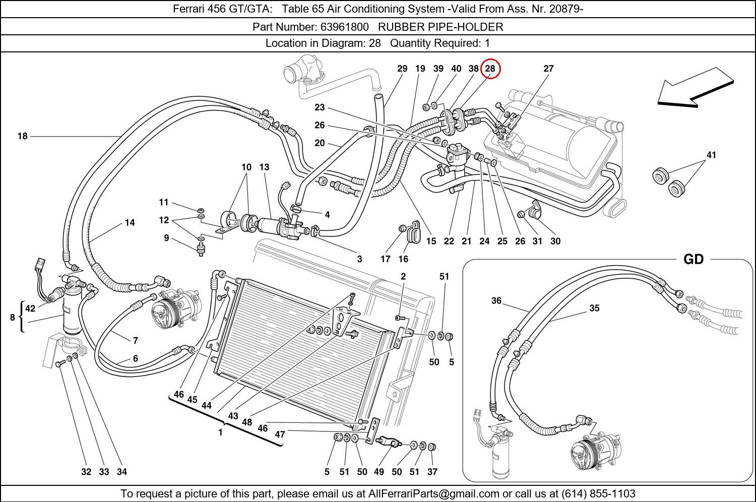 Ferrari Part 63961800