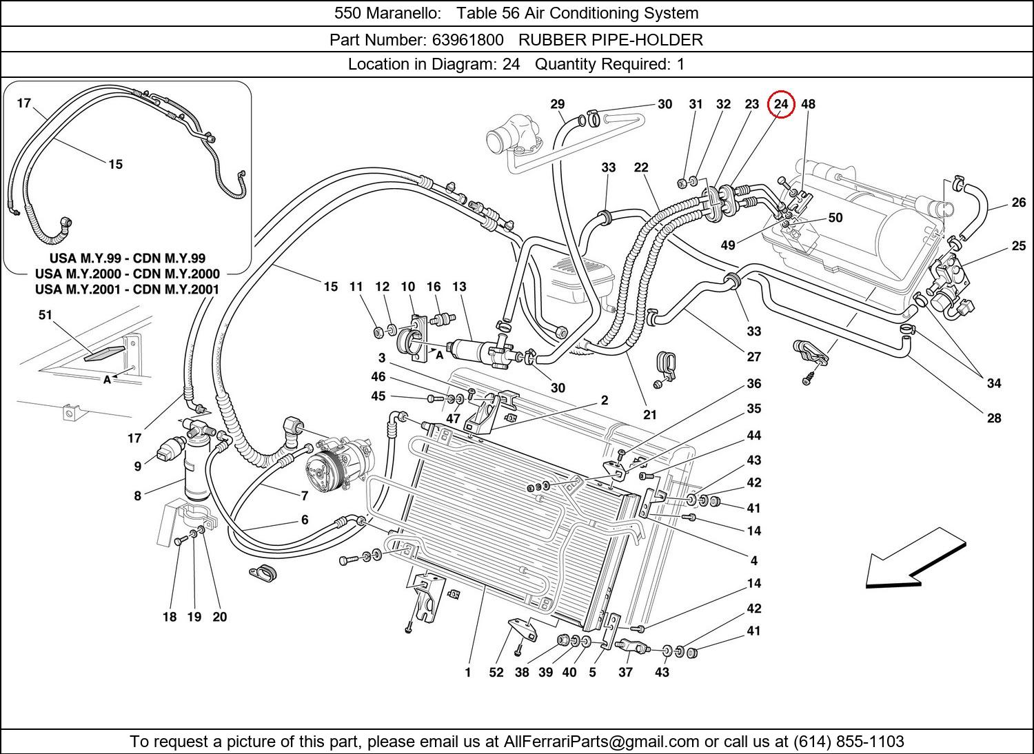 Ferrari Part 63961800