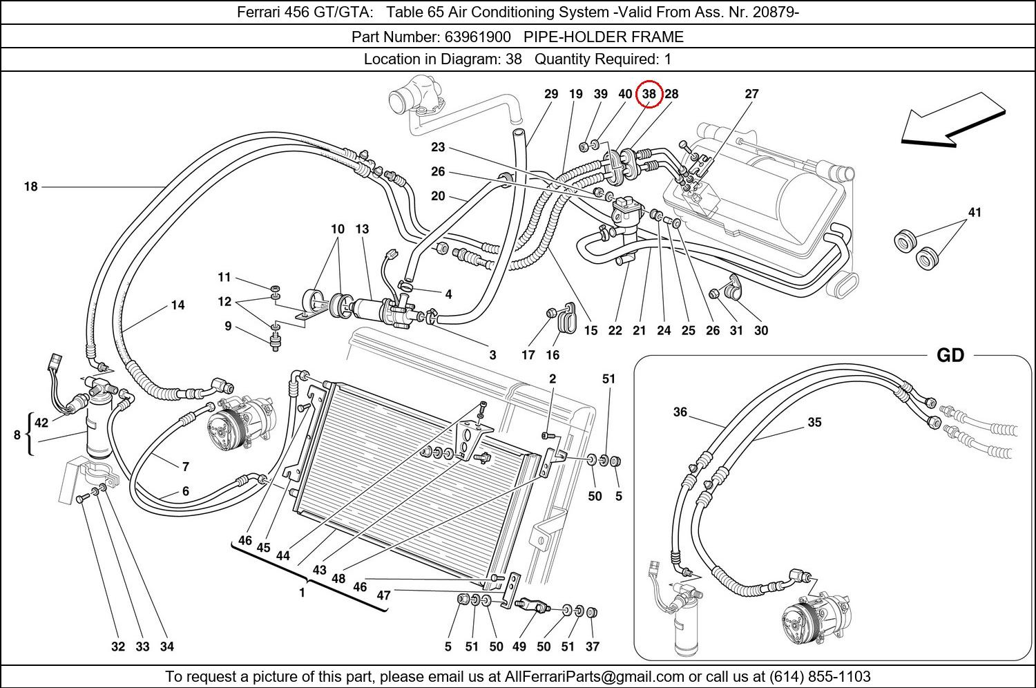 Ferrari Part 63961900