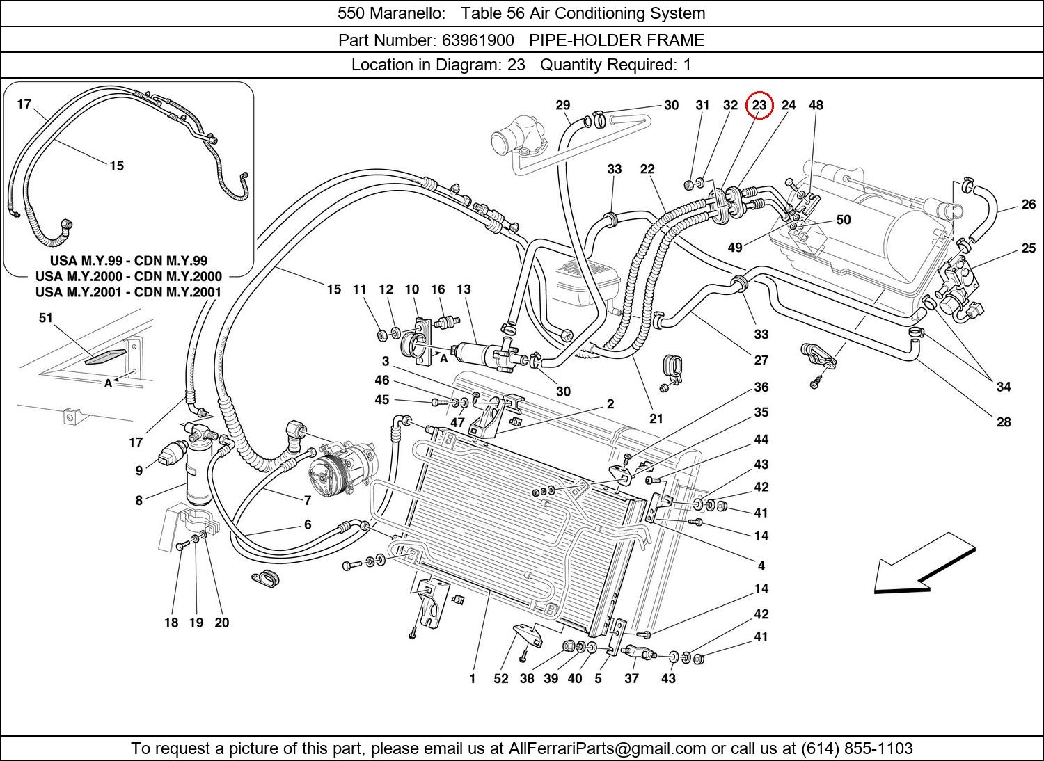 Ferrari Part 63961900