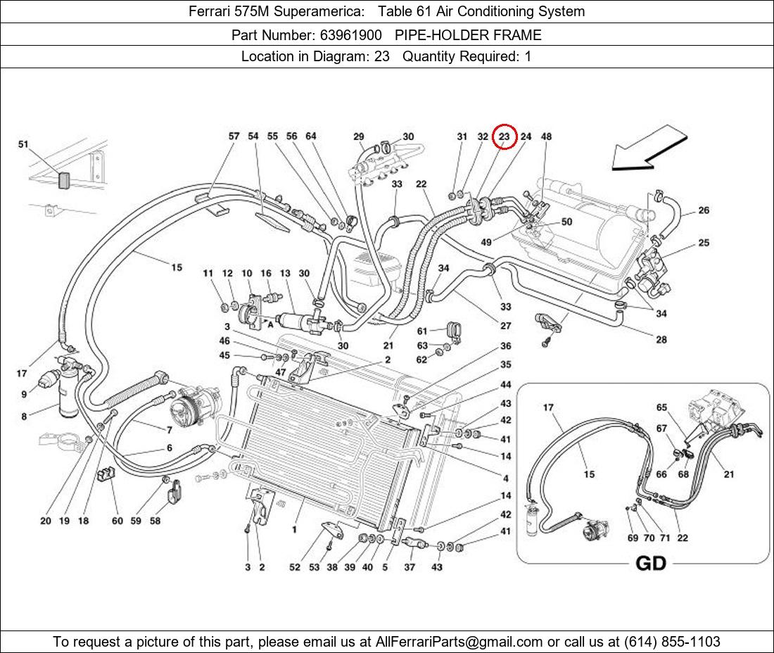 Ferrari Part 63961900