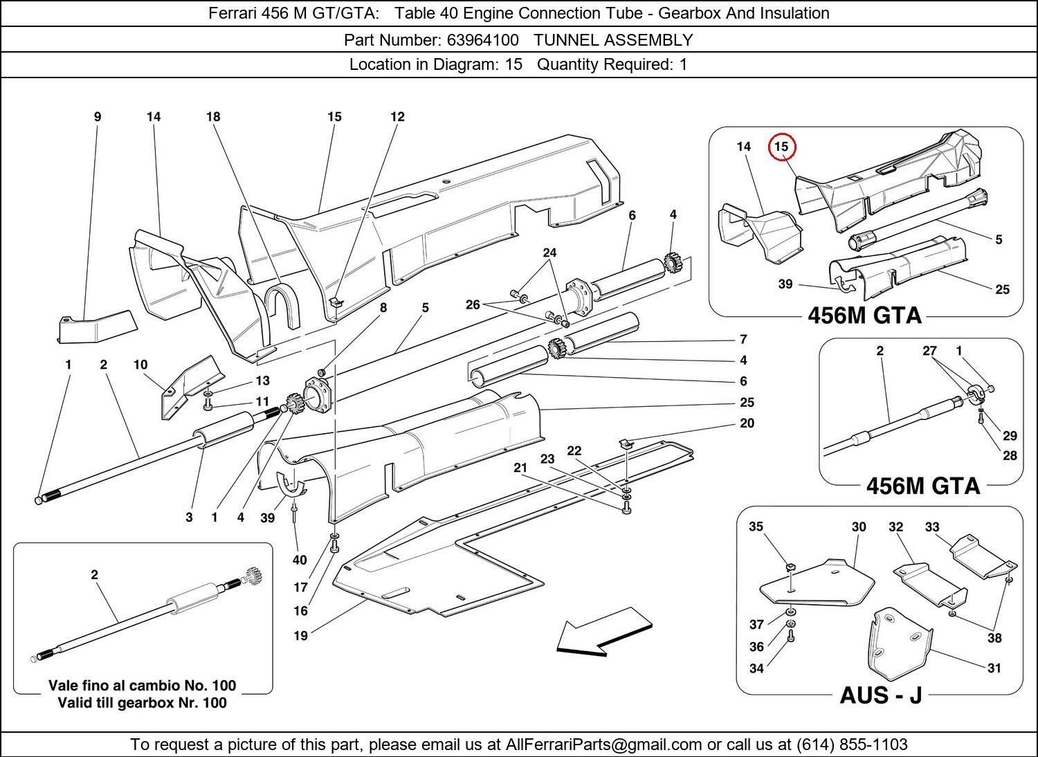 Ferrari Part 63964100