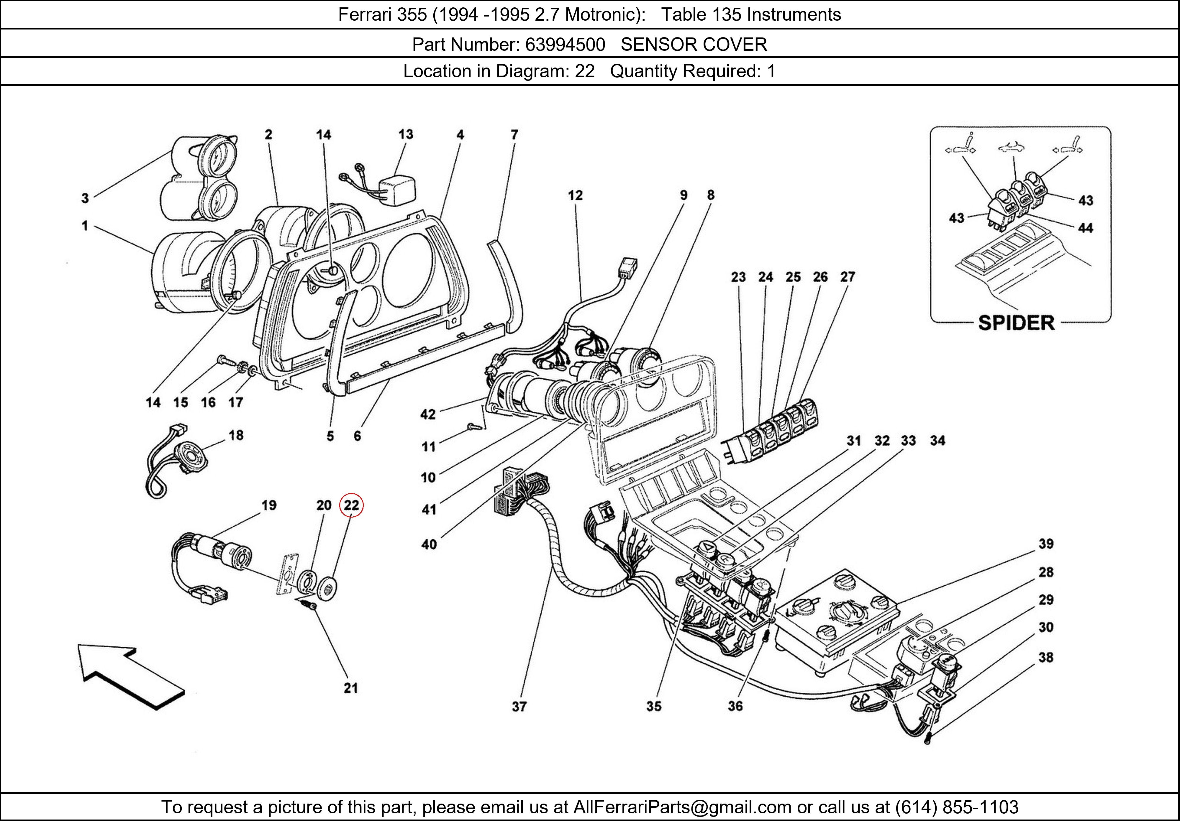 Ferrari Part 63994500