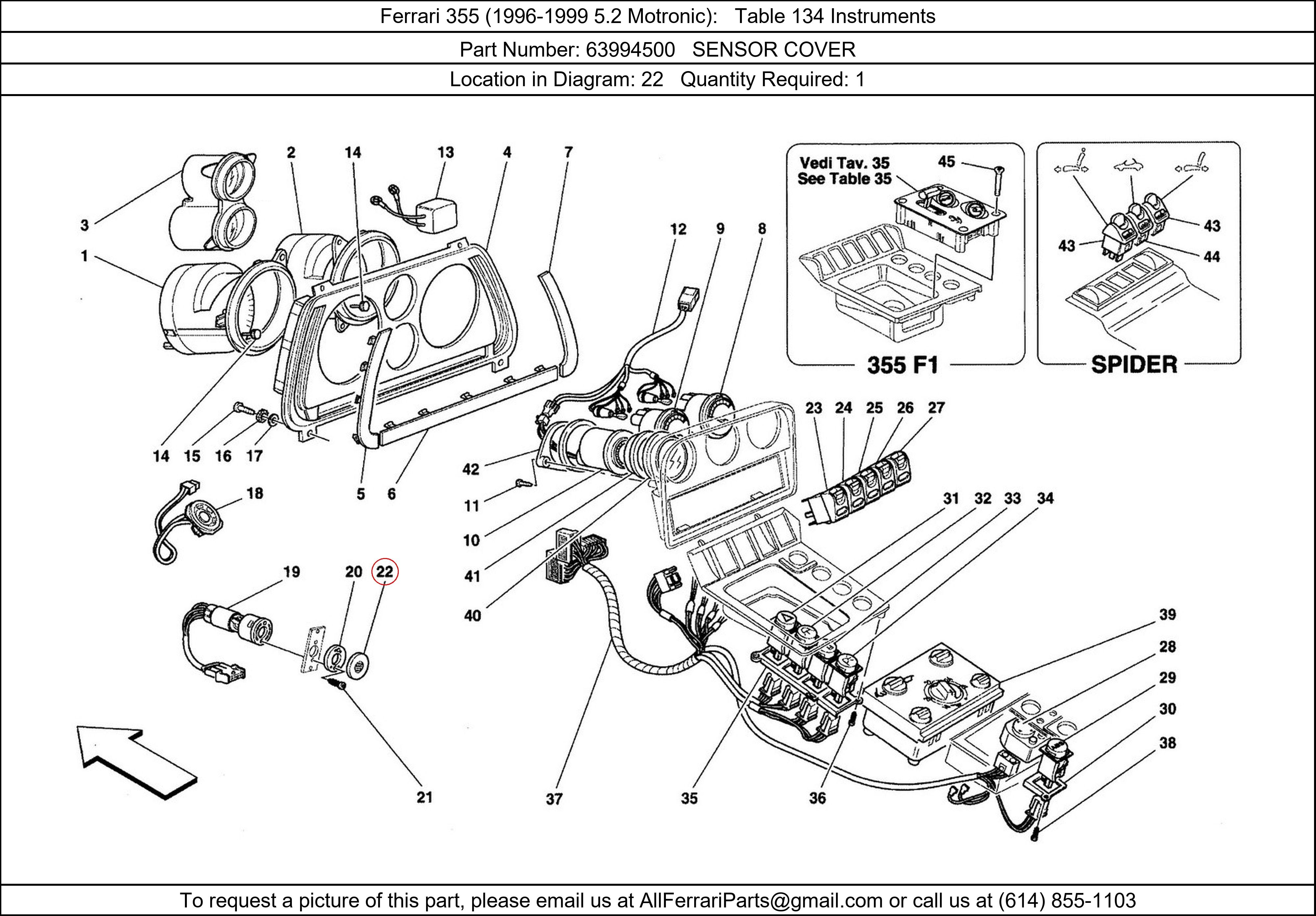 Ferrari Part 63994500