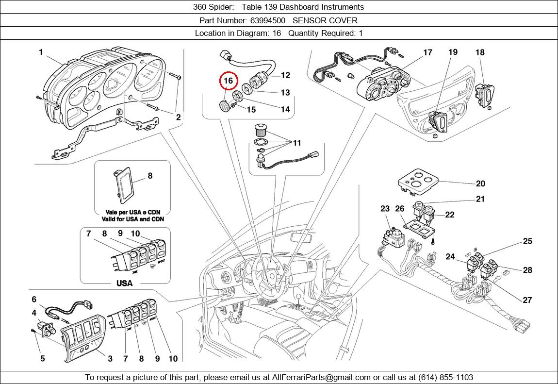 Ferrari Part 63994500