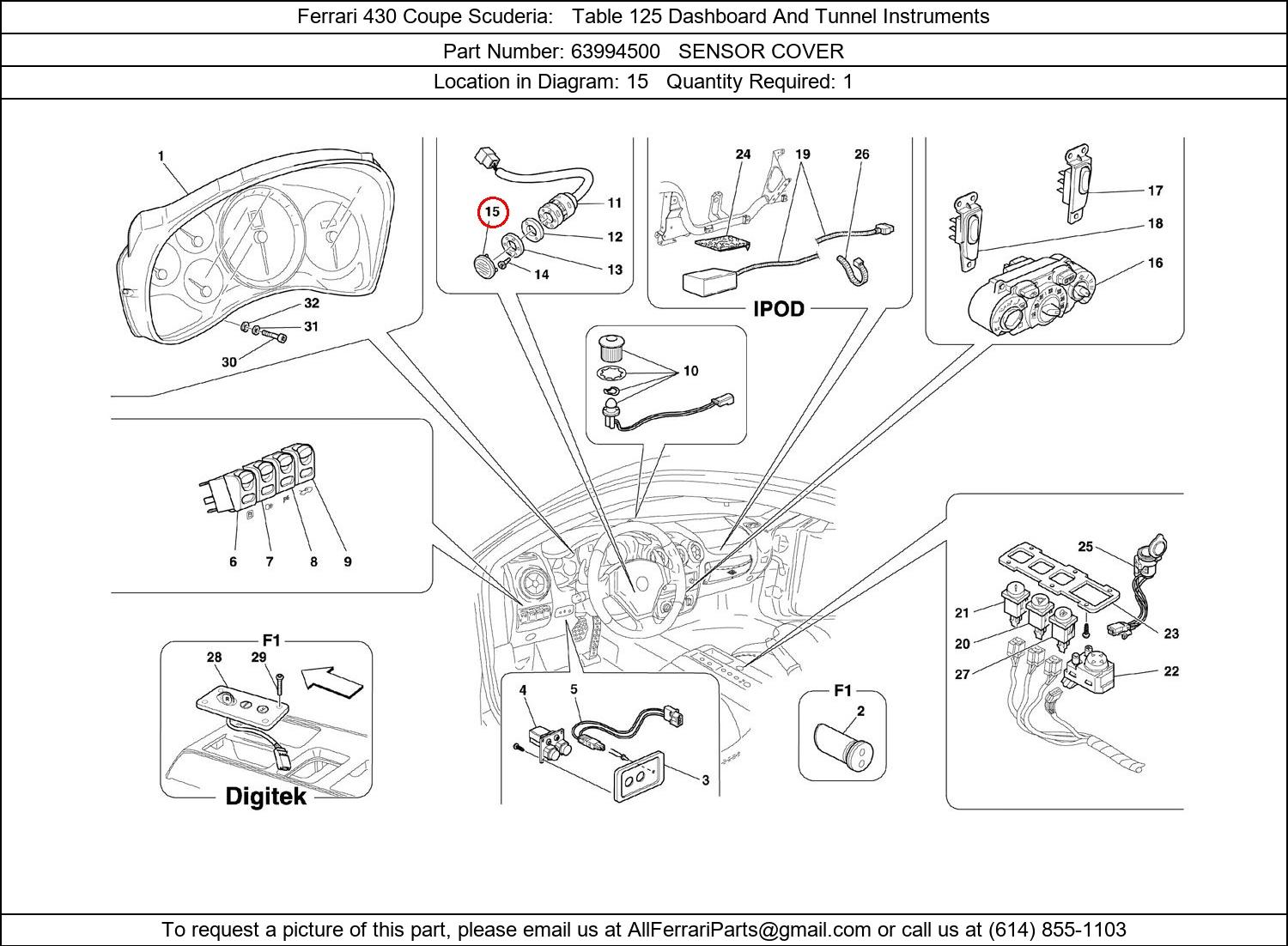 Ferrari Part 63994500