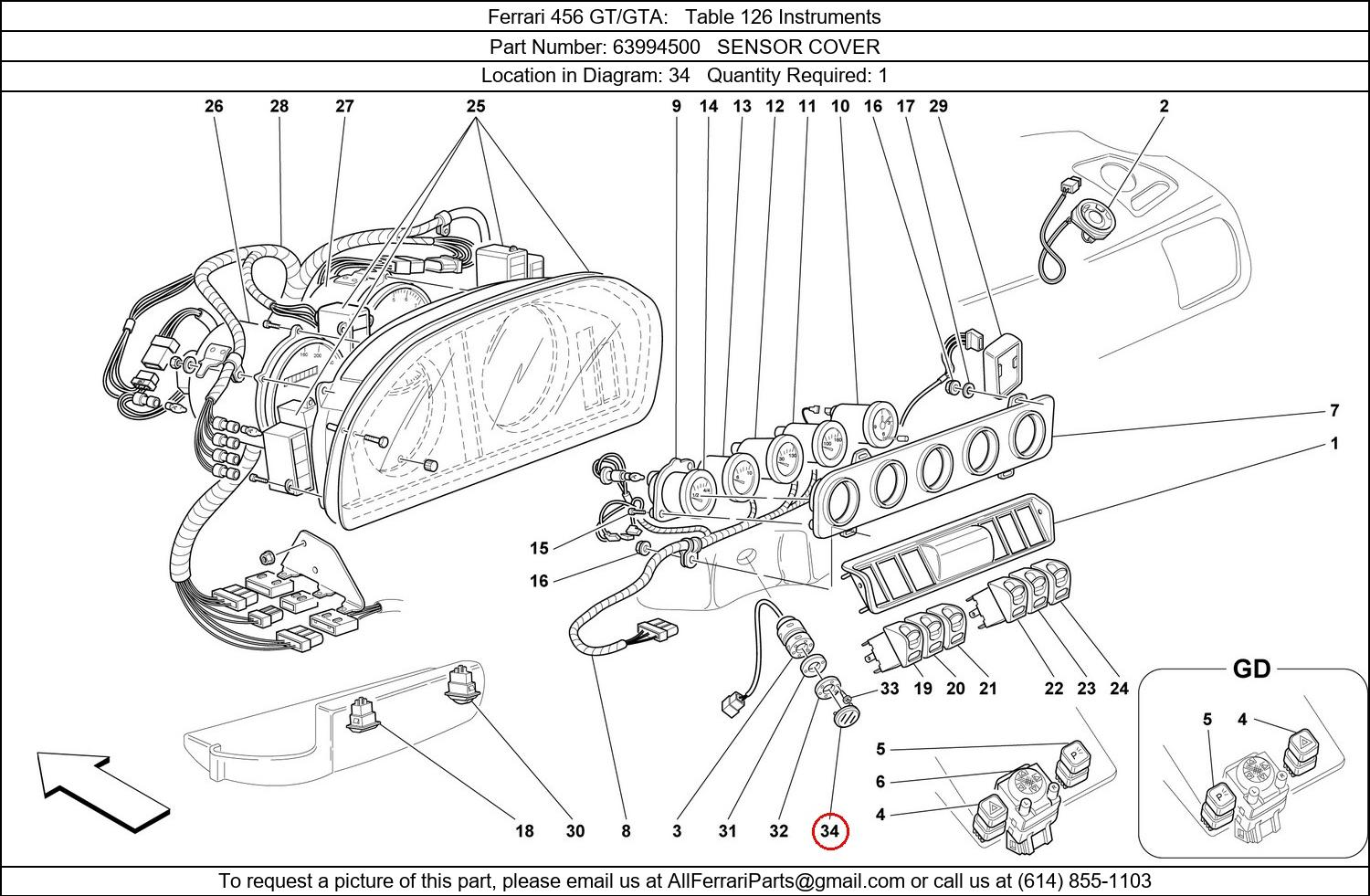 Ferrari Part 63994500