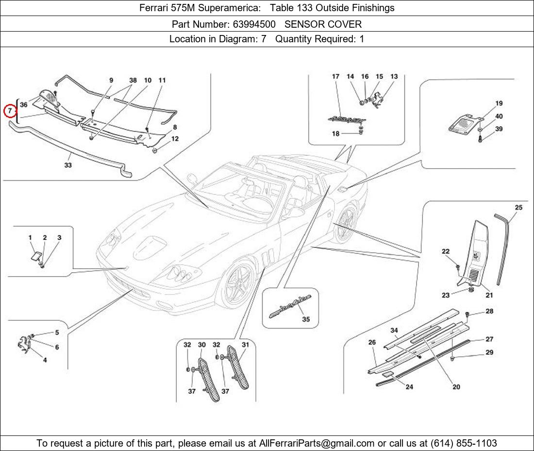 Ferrari Part 63994500