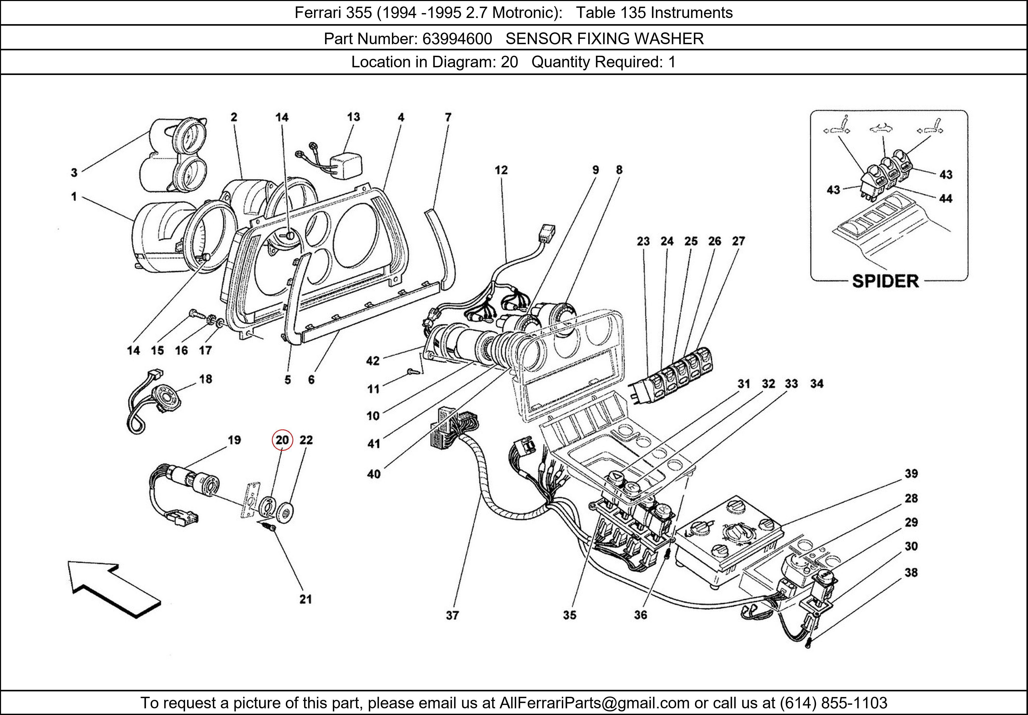 Ferrari Part 63994600