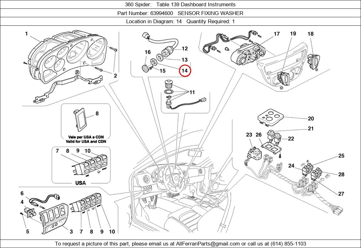 Ferrari Part 63994600