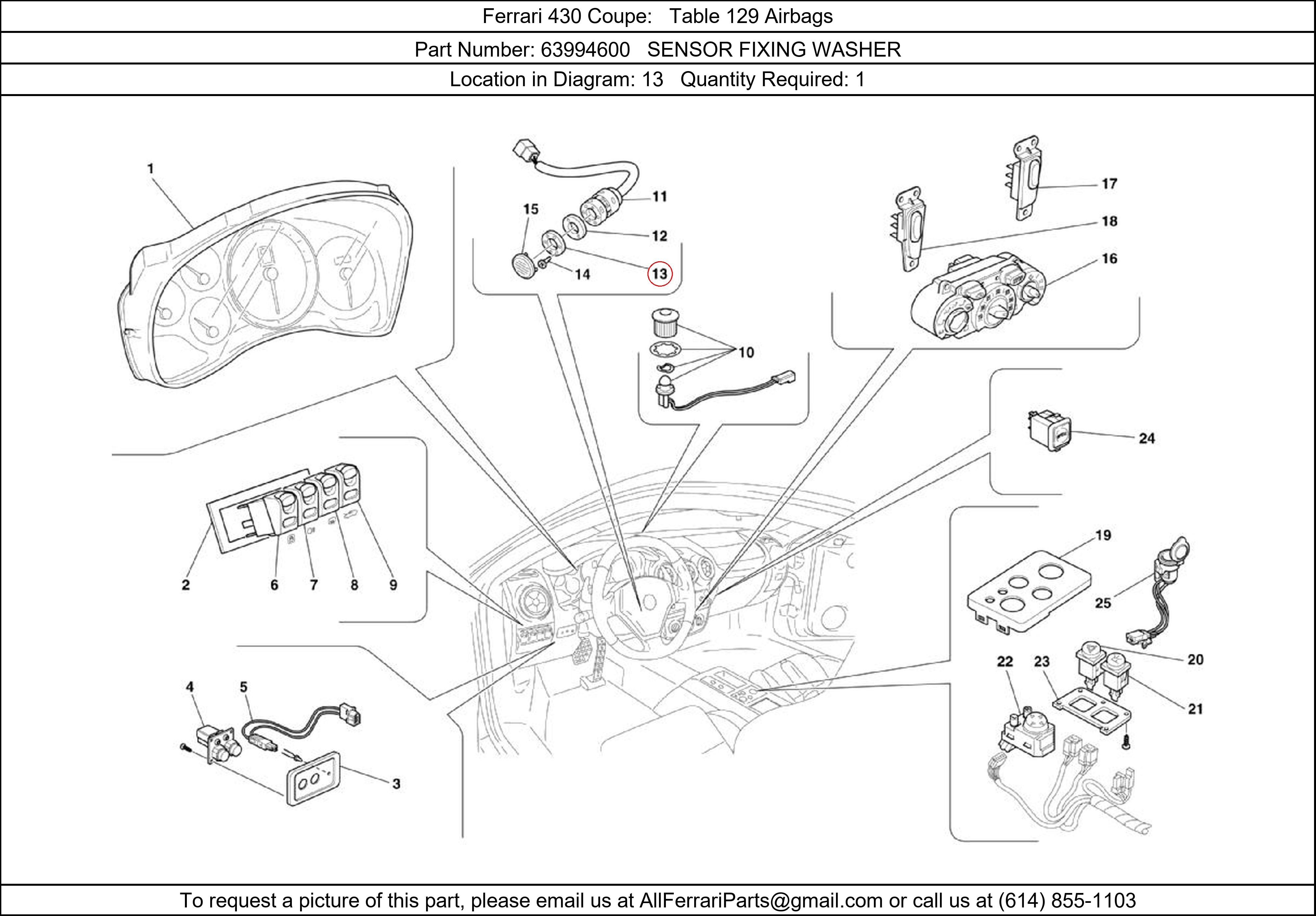 Ferrari Part 63994600