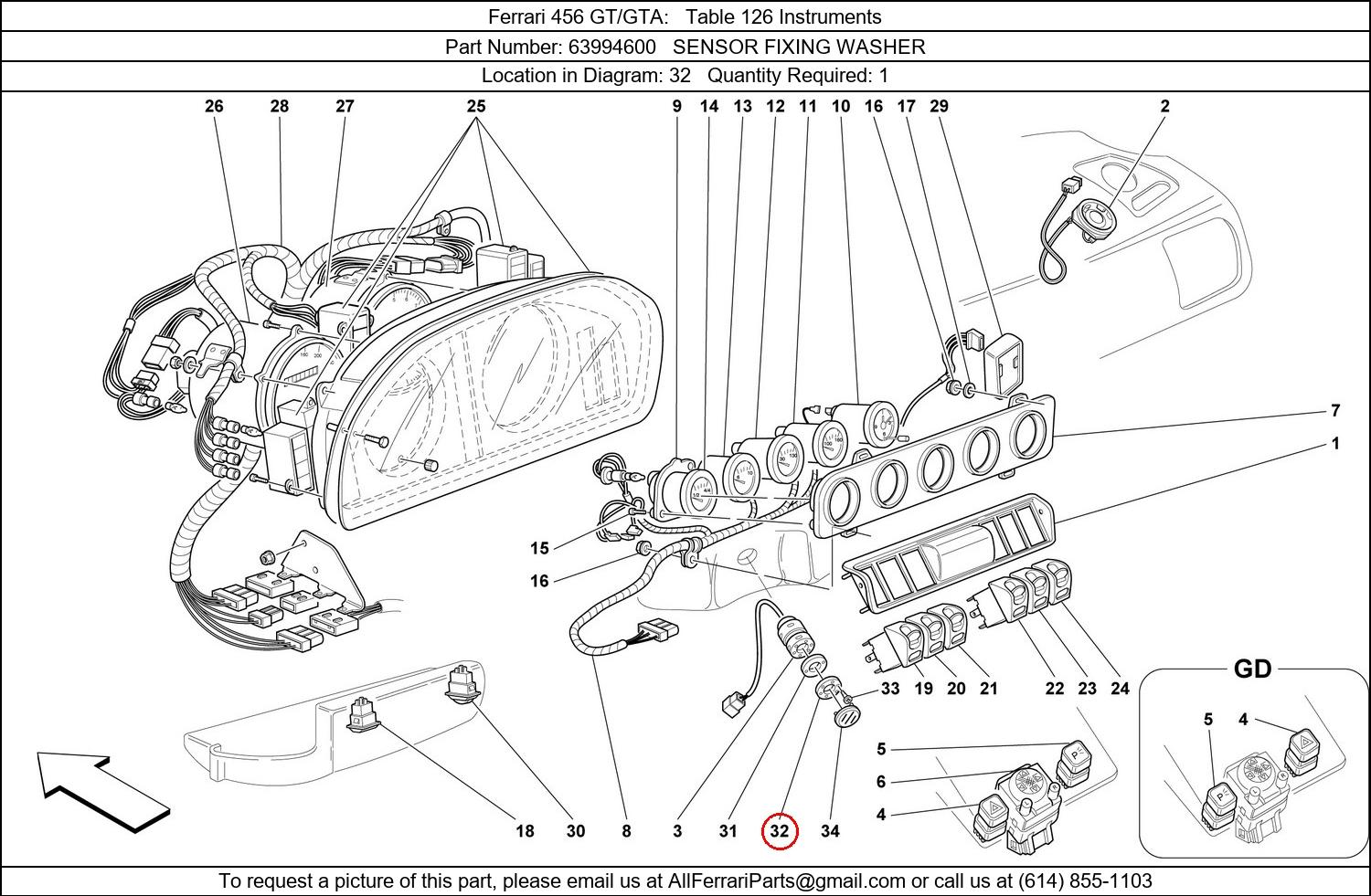 Ferrari Part 63994600