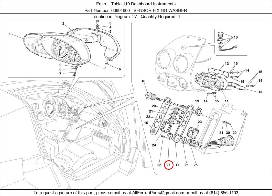 Ferrari Part 63994600