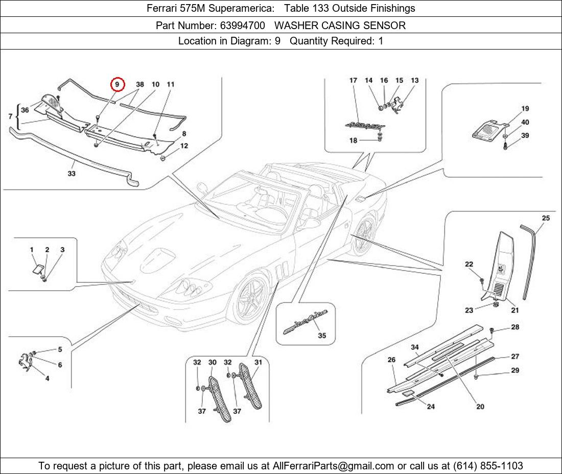 Ferrari Part 63994700