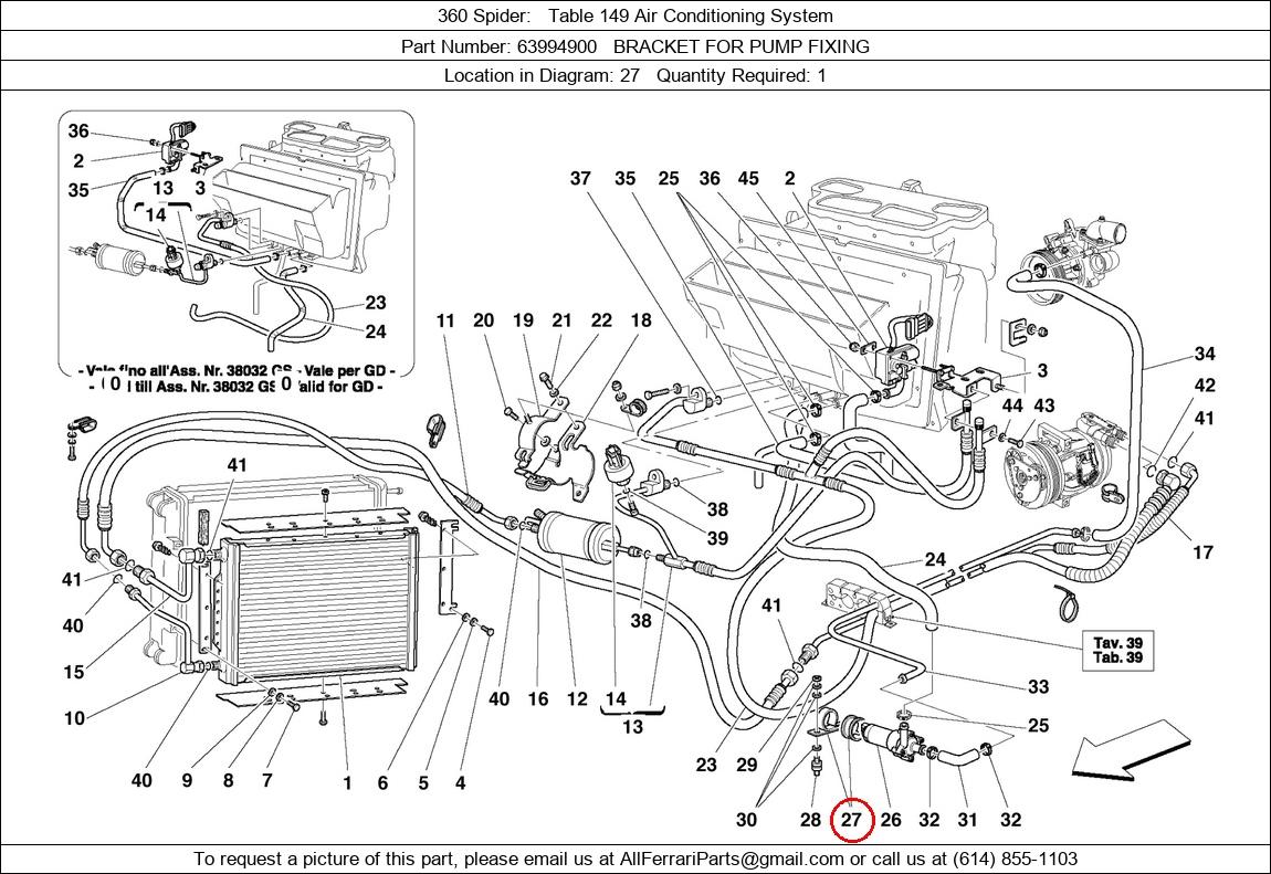 Ferrari Part 63994900