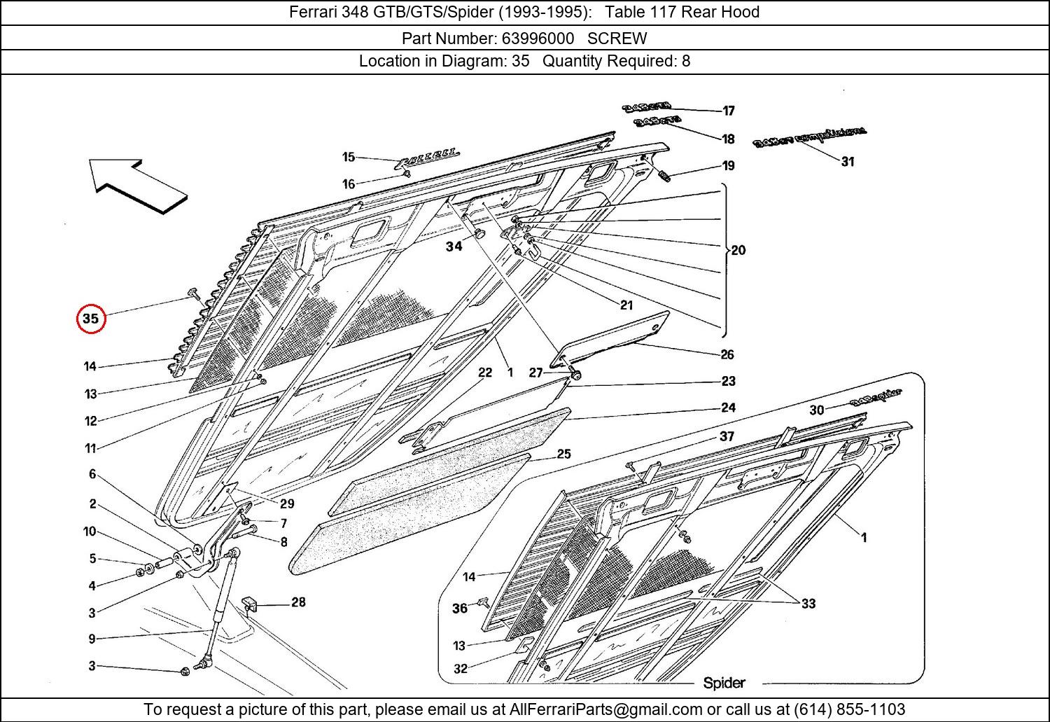 Ferrari Part 63996000