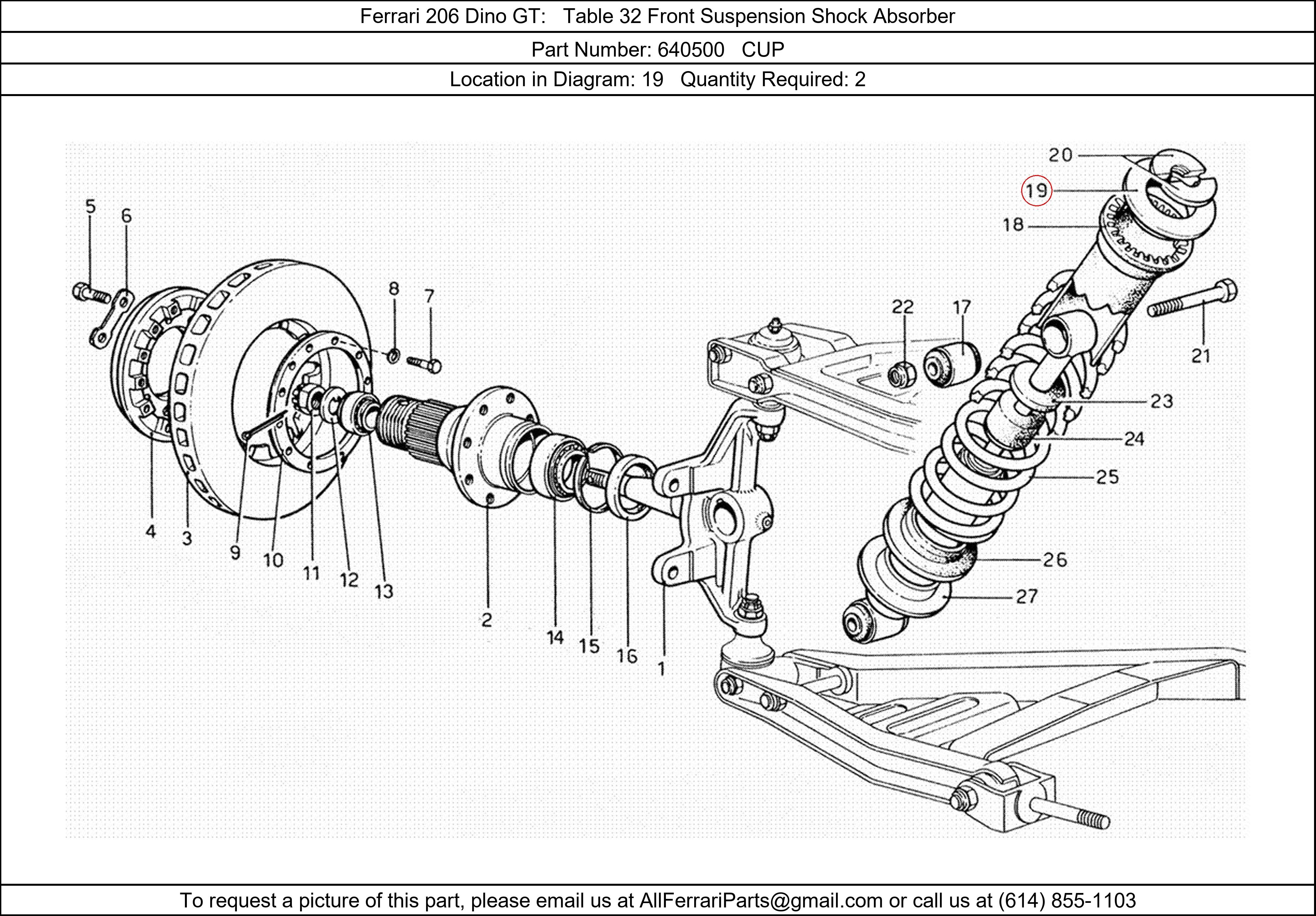 Ferrari Part 640500