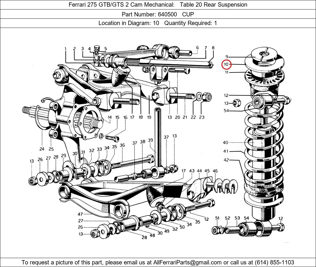 Ferrari Part 640500