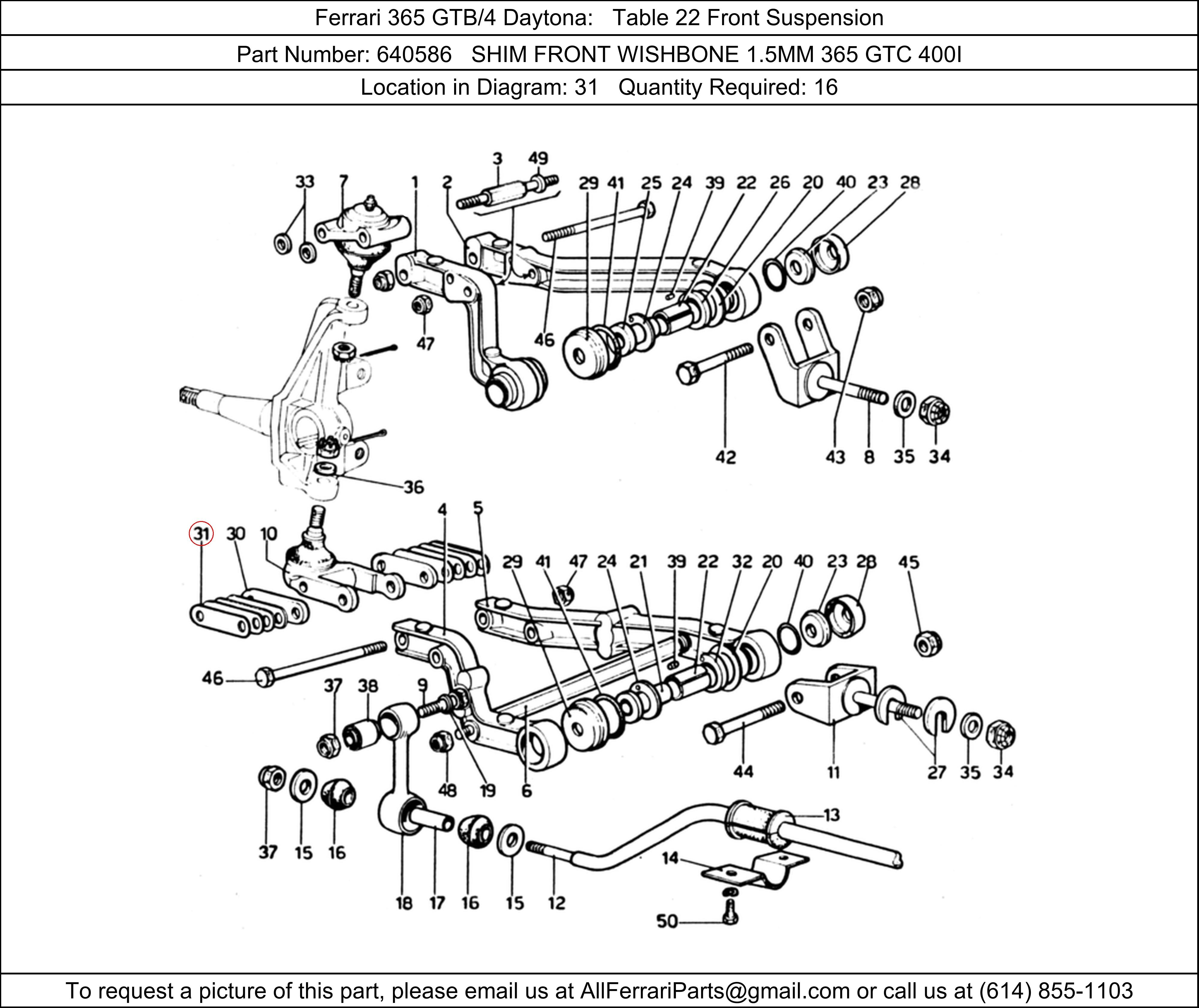 Ferrari Part 640586