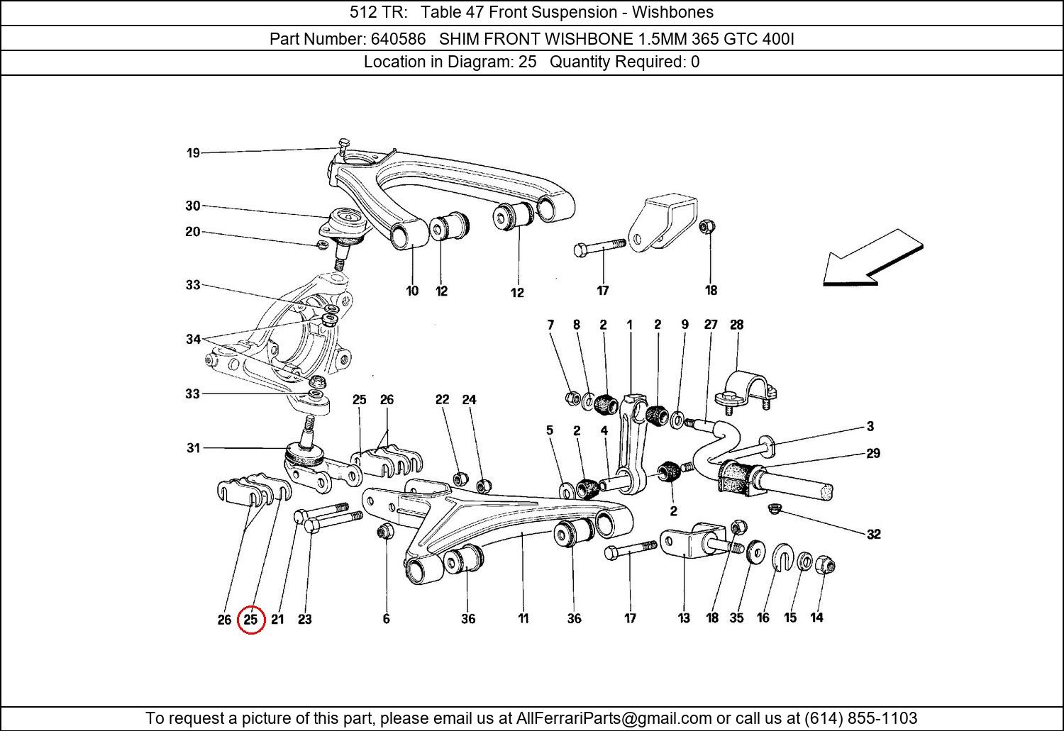 Ferrari Part 640586