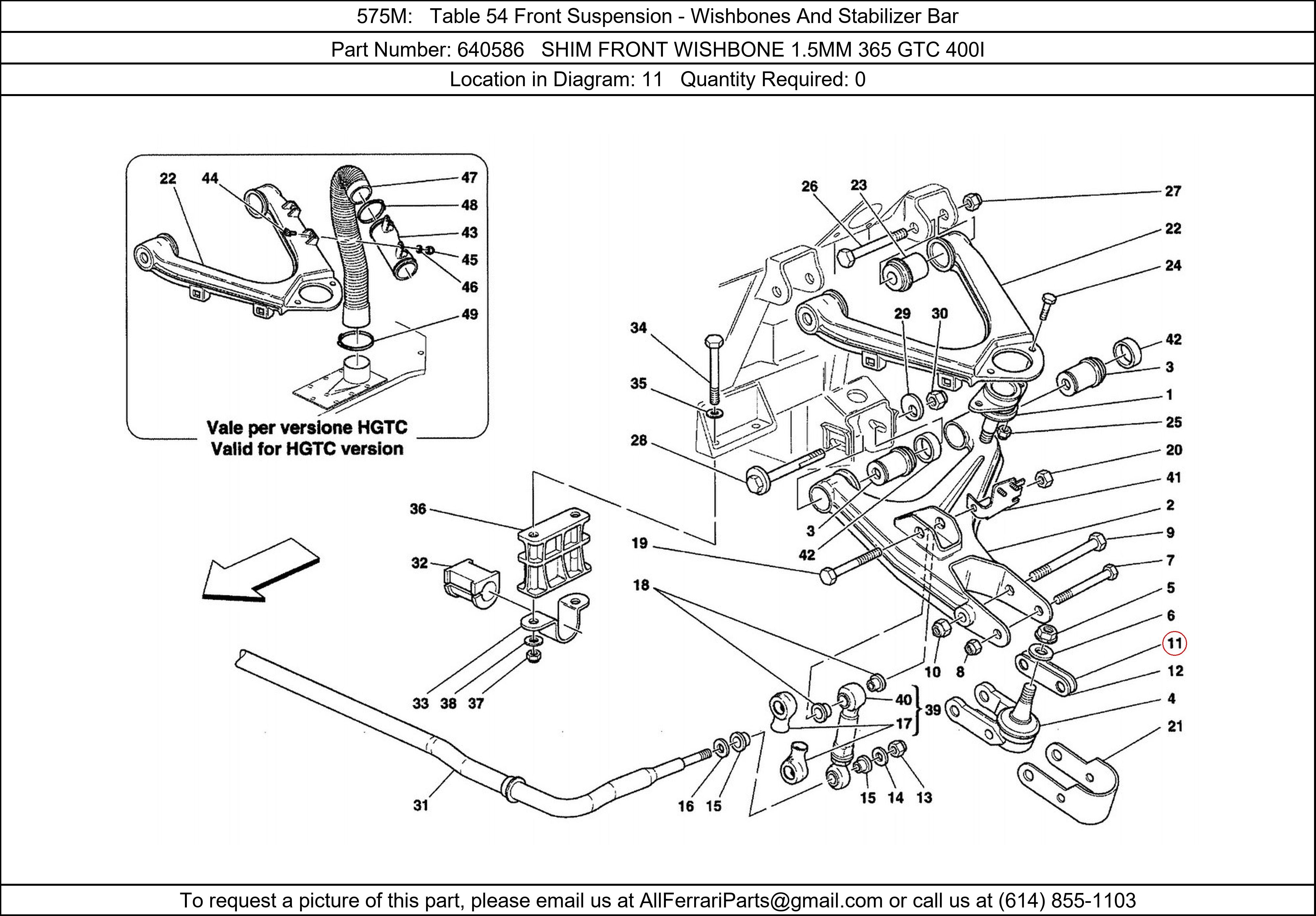 Ferrari Part 640586