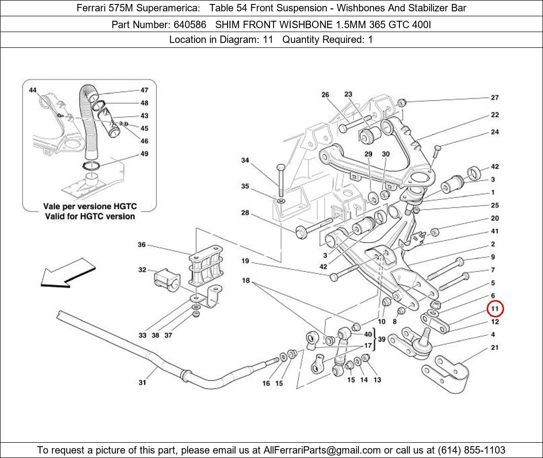 Ferrari Part 640586