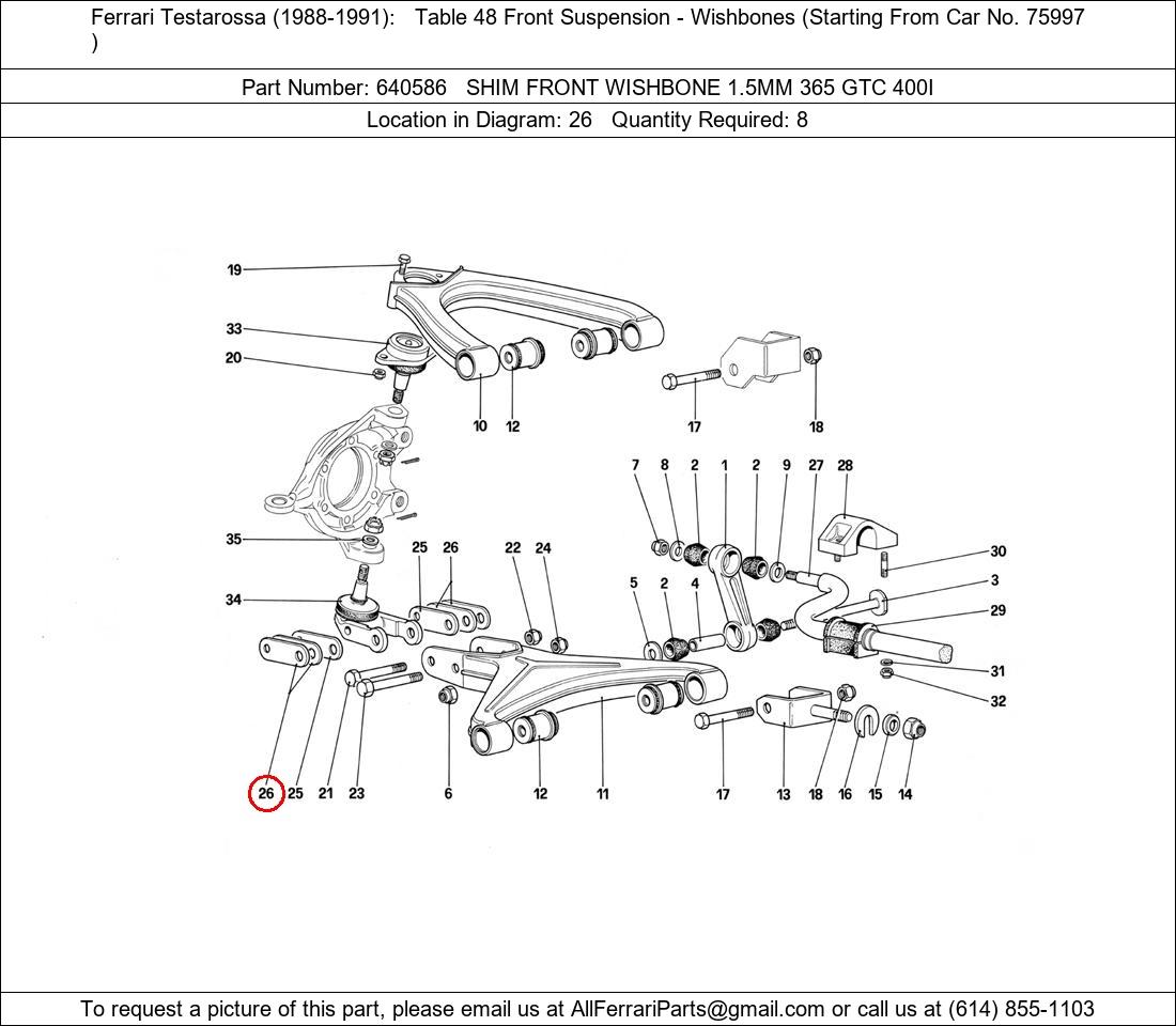 Ferrari Part 640586