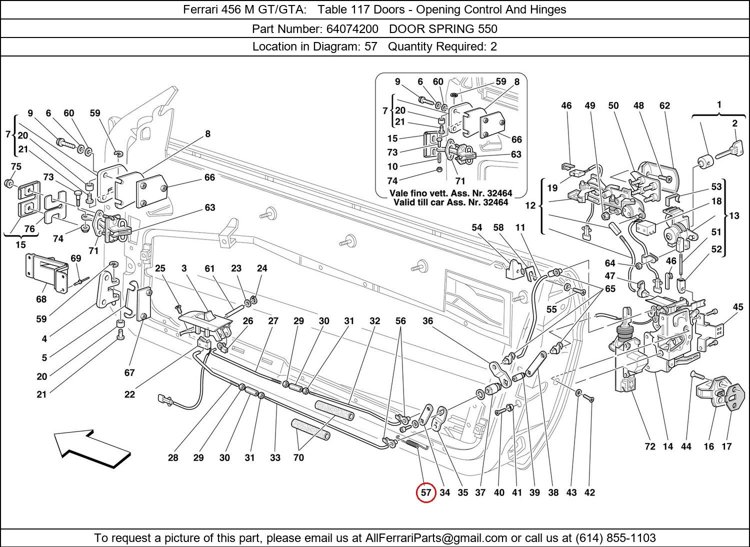 Ferrari Part 64074200