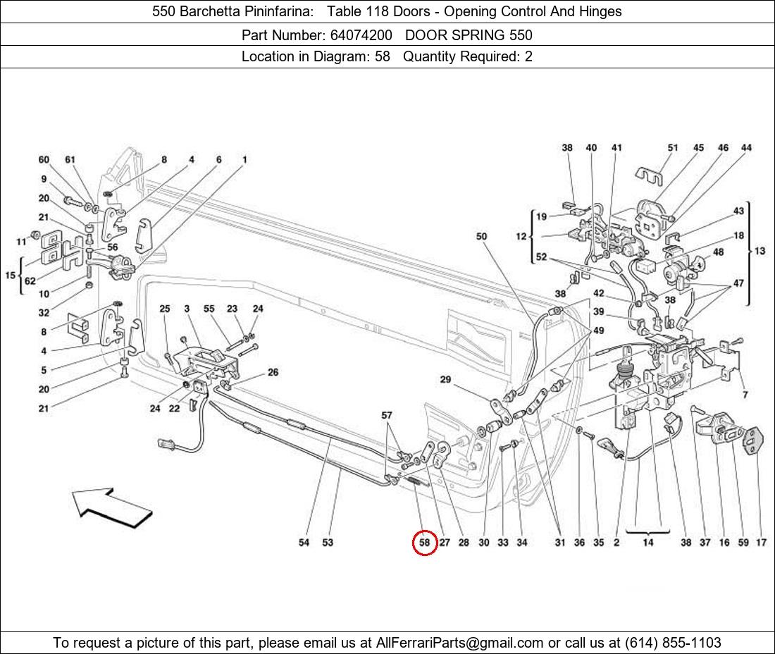 Ferrari Part 64074200