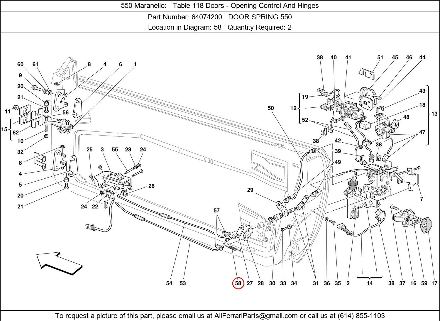 Ferrari Part 64074200