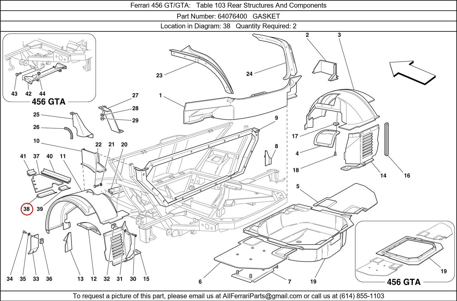 Ferrari Part 64076400