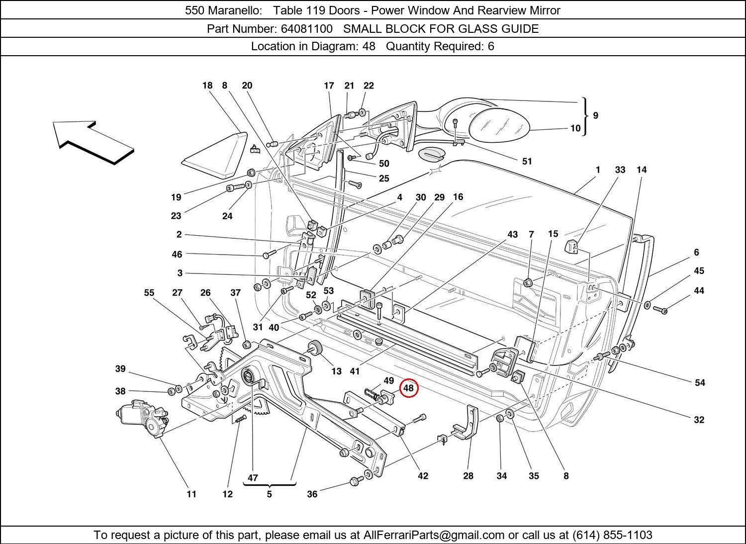 Ferrari Part 64081100