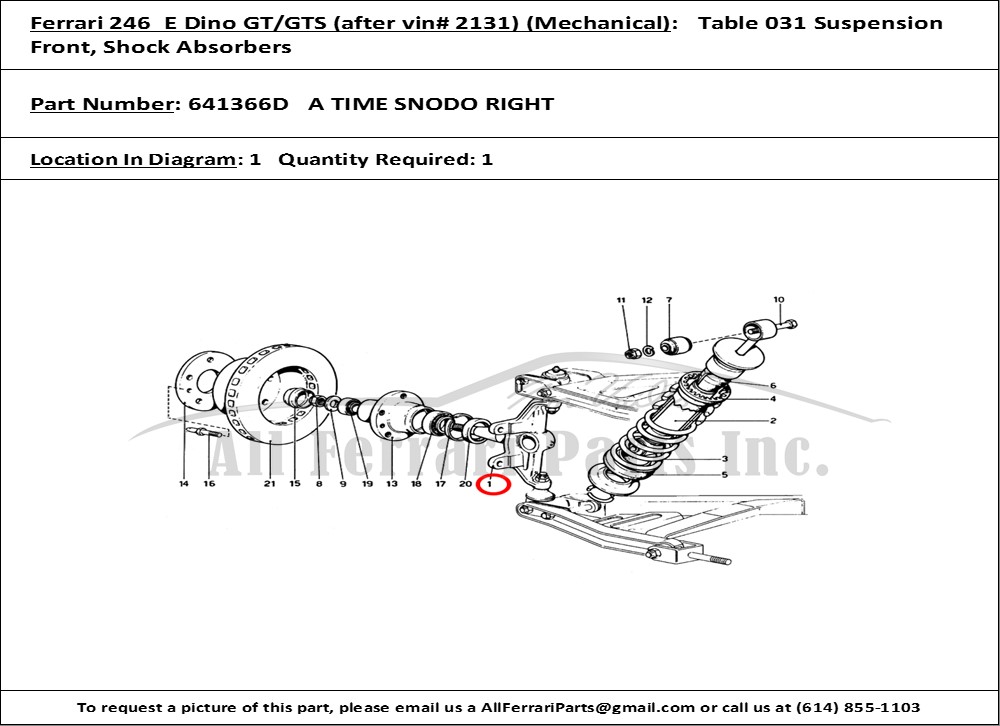 Ferrari Part 641366